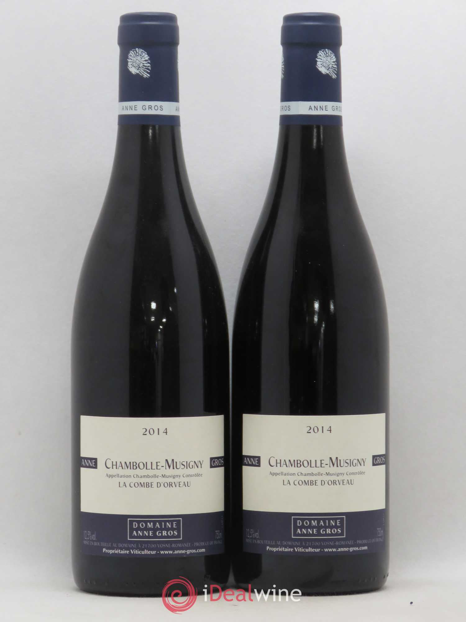 Chambolle-Musigny La Combe d'Orveau Anne Gros 2014 - Lot de 2 bouteilles - 0