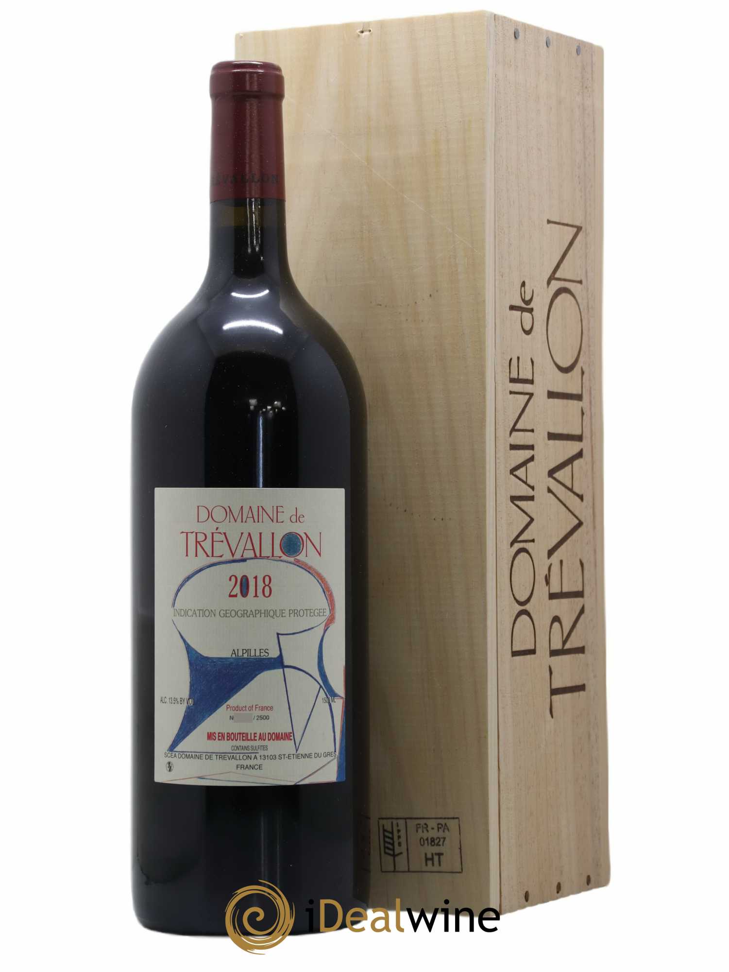 Alpilles Trévallon (Domaine de) Eloi Dürrbach 2018 - Lot de 1 magnum - 0
