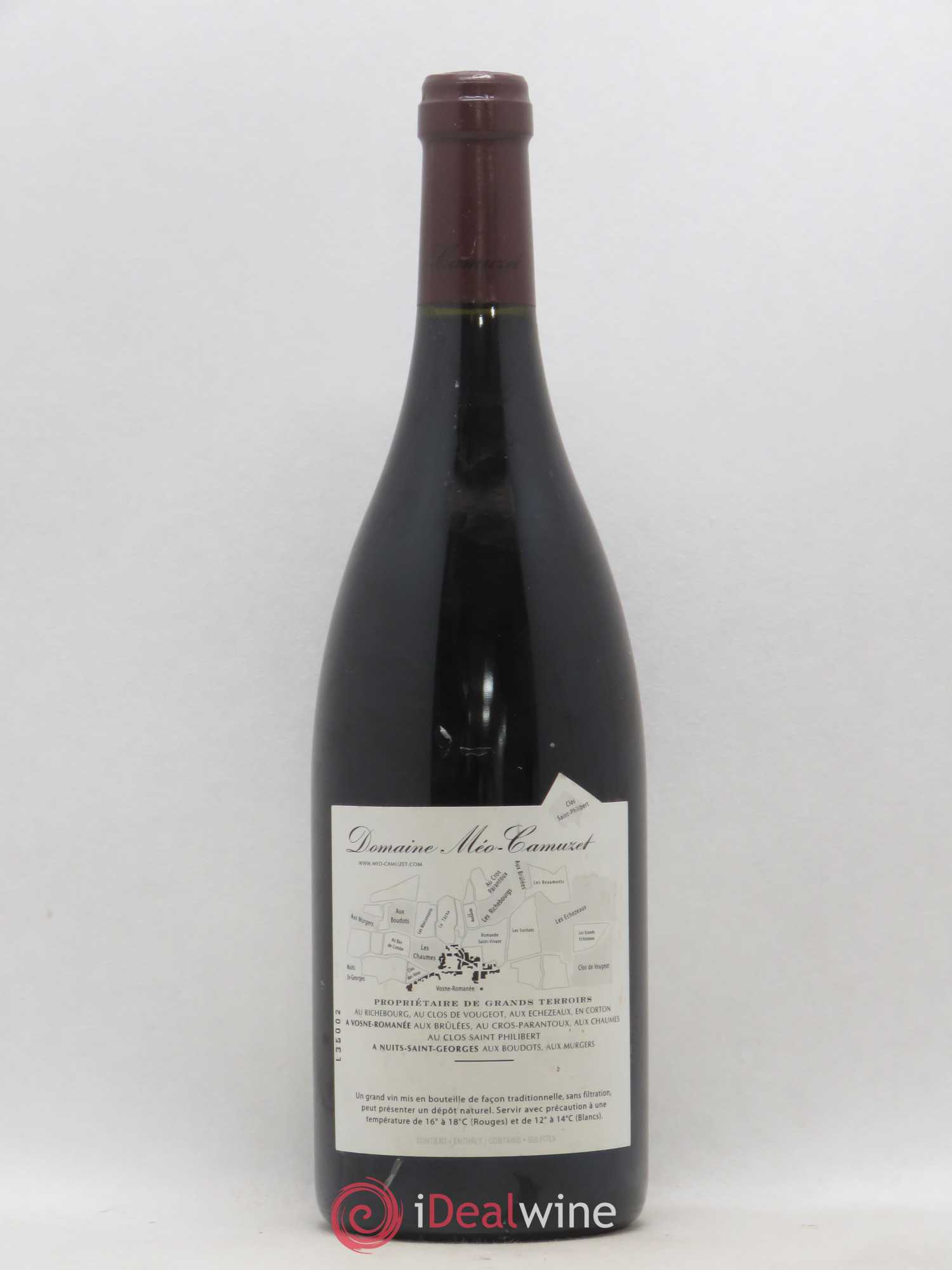 Vosne-Romanée 1er Cru Aux Brûlées Méo-Camuzet (Domaine) 2005 - Lot de 1 bouteille - 1