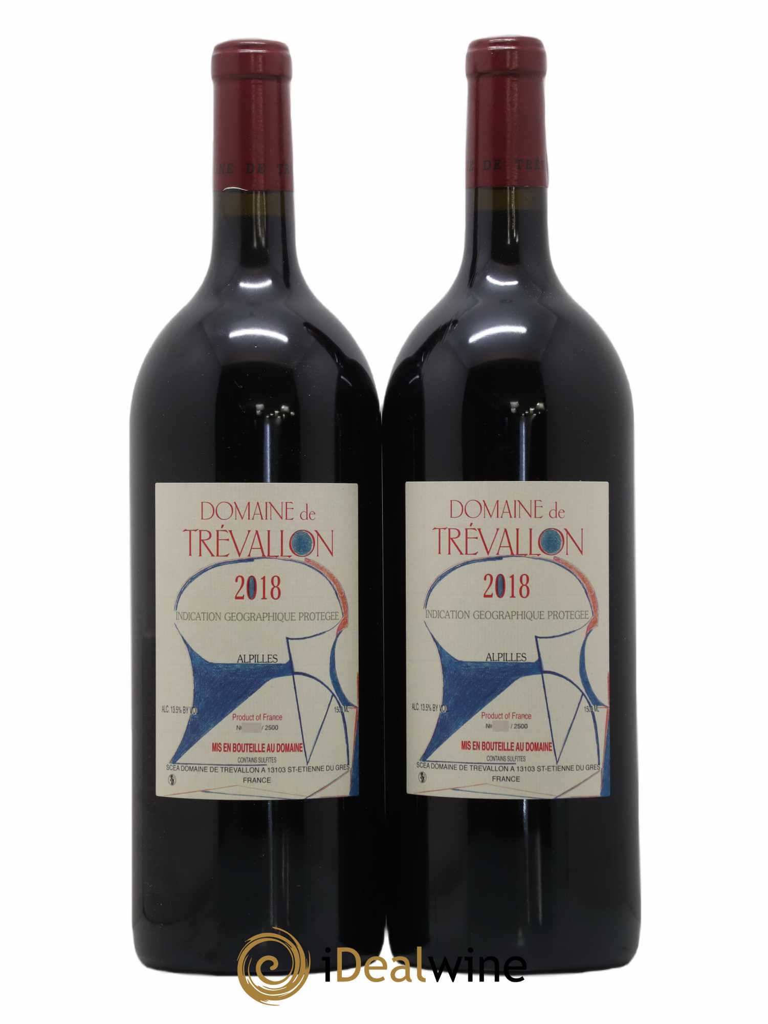 Alpilles Trévallon (Domaine de) Eloi Dürrbach 2018 - Lot de 2 magnums - 0
