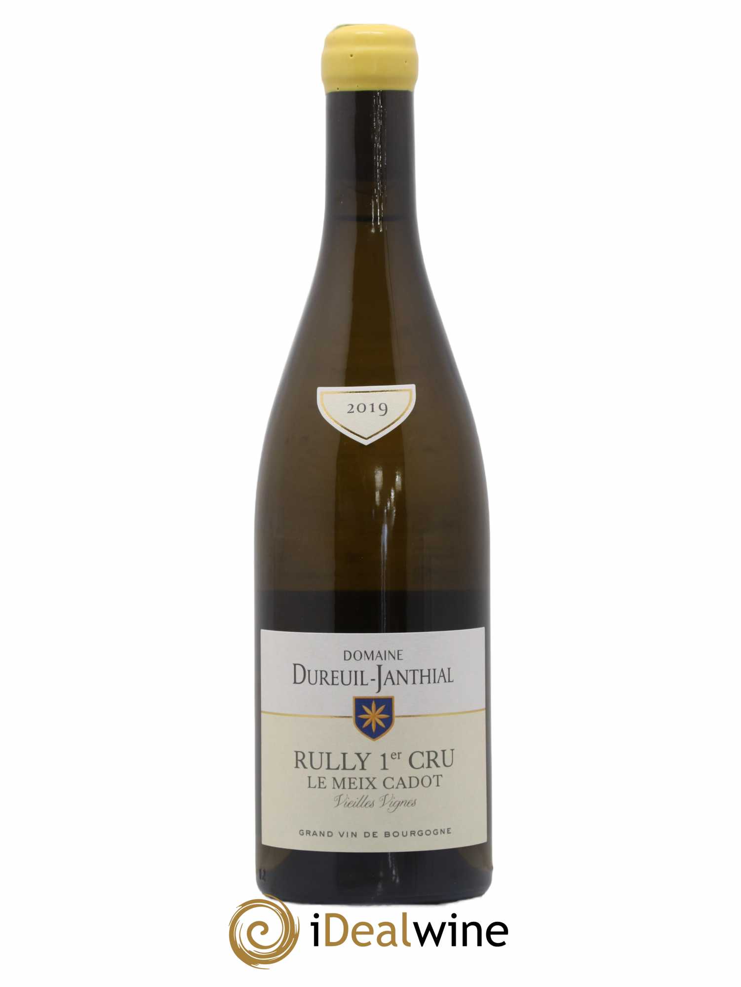 Rully 1er Cru Le Meix Cadot Vieilles Vignes Vincent Dureuil-Janthial 2019 - Lot de 1 bouteille - 0