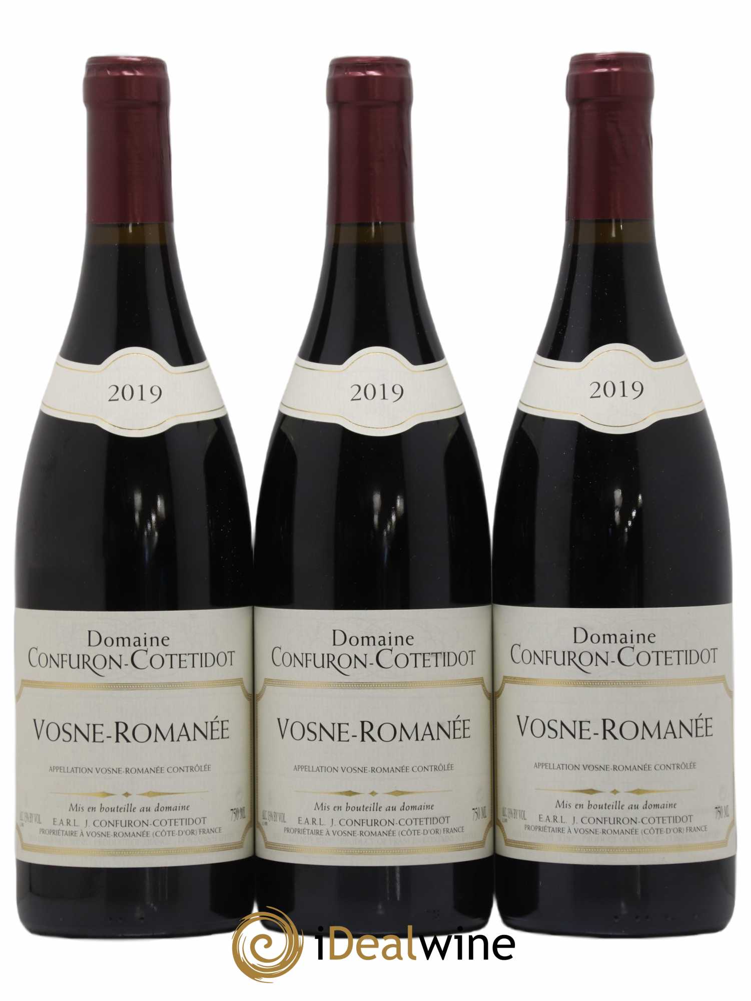Vosne-Romanée Confuron-Cotetidot 2019 - Lot de 6 bouteilles - 1
