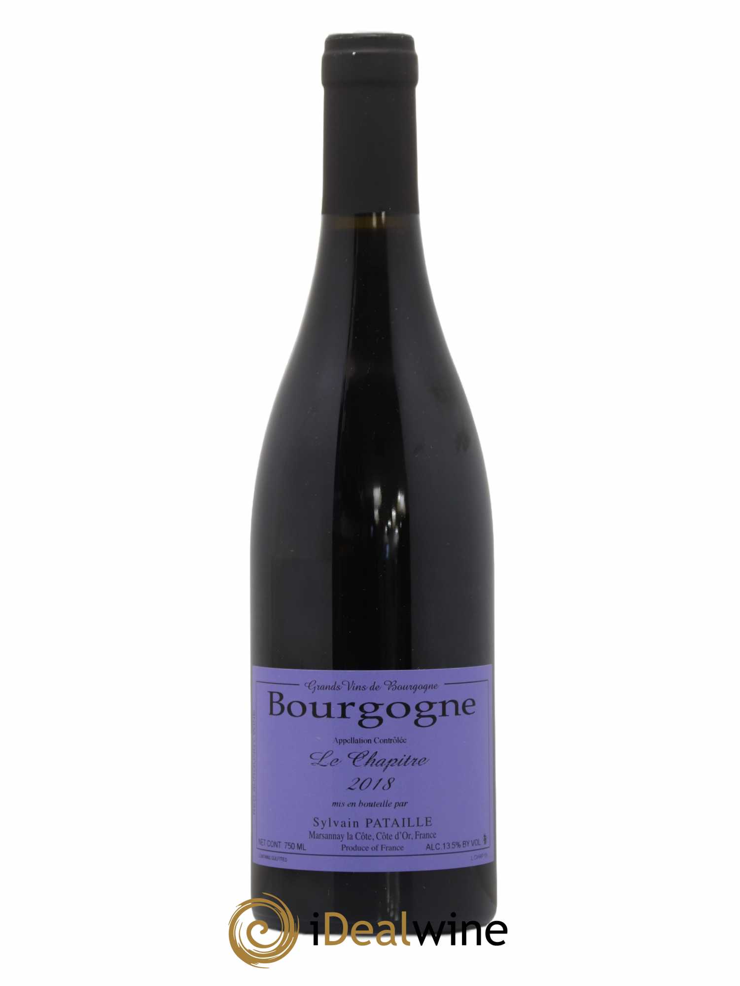 Bourgogne Le Chapitre Sylvain Pataille (Domaine) 2018 - Lot de 1 bouteille - 0