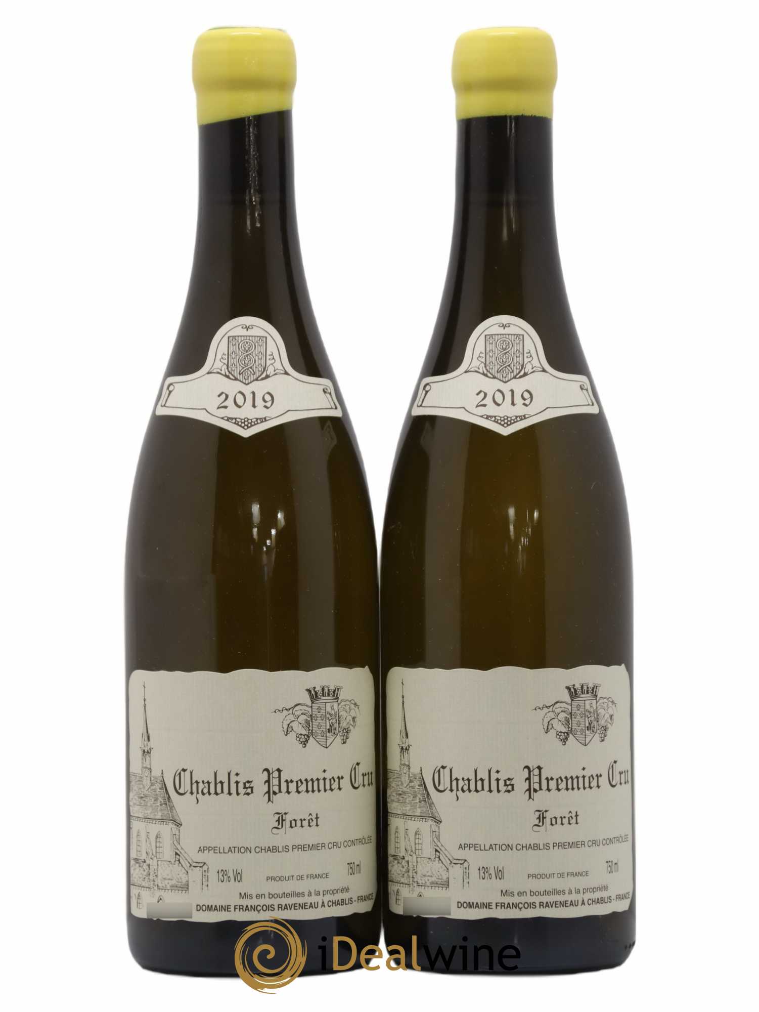 Chablis 1er Cru Forêt Raveneau (Domaine) 2019 - Lot de 2 bouteilles - 0