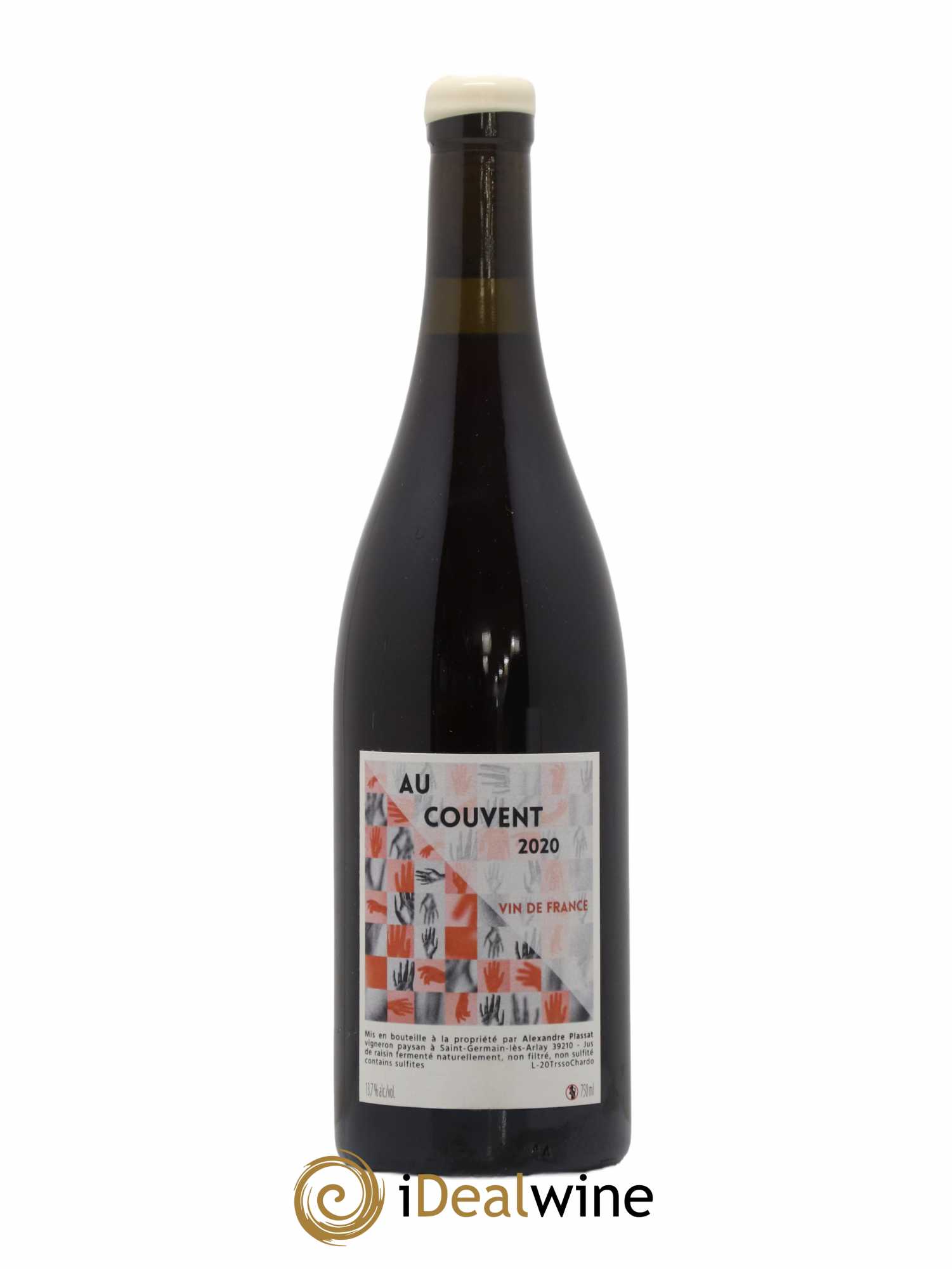 Vin de France Au Couvent Alexandre Plassat 2020 - Lot de 1 bouteille - 0