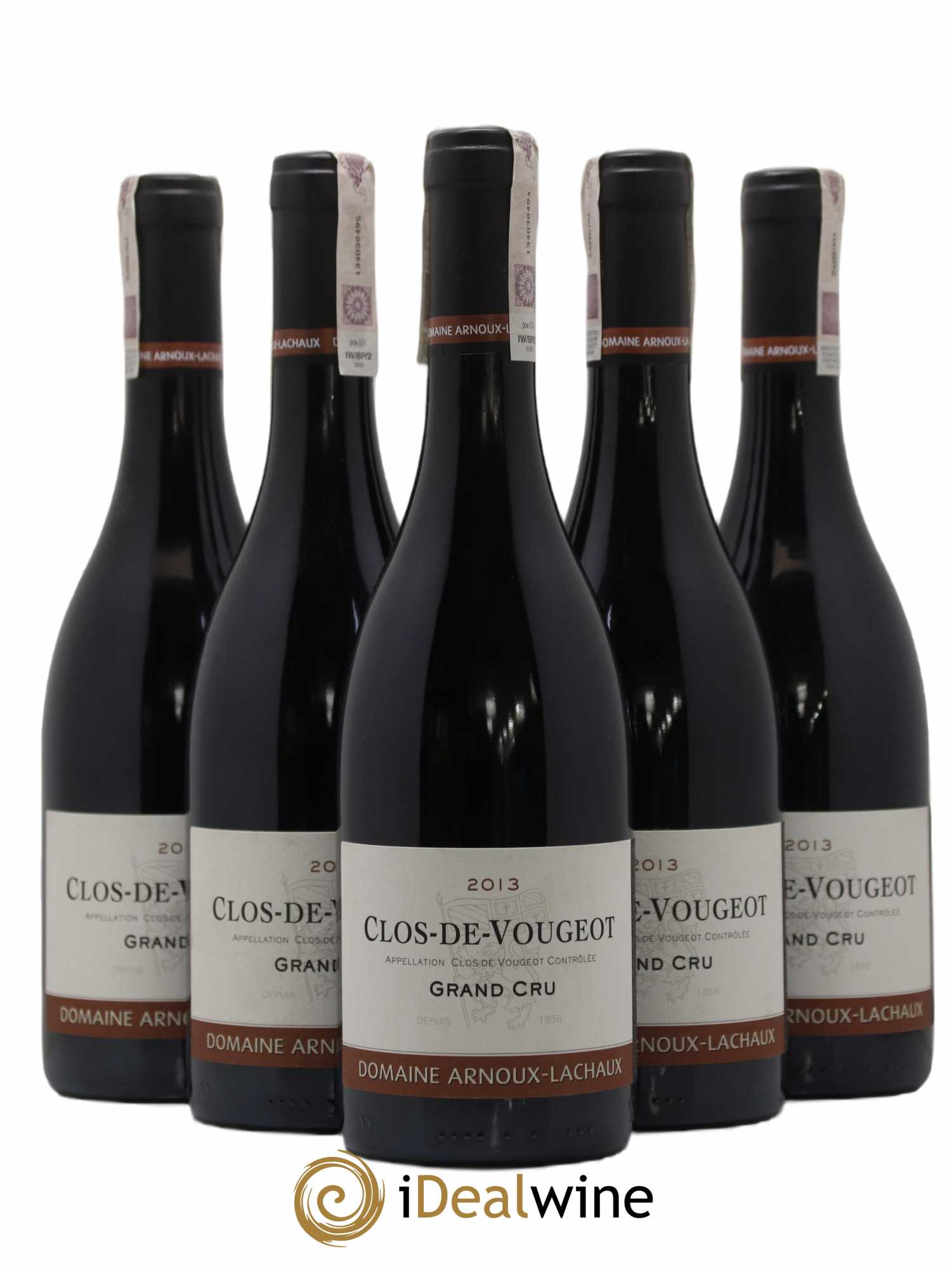 Clos de Vougeot Grand Cru Arnoux-Lachaux (Domaine) 2013 - Lot de 5 bouteilles - 0