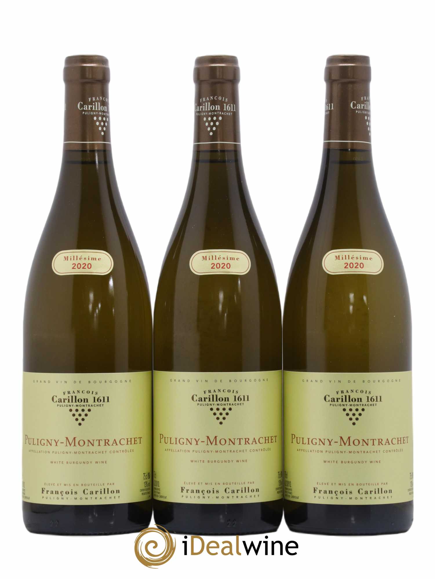 Puligny-Montrachet Jacques Carillon (Domaine) 2020 - Lot de 3 bouteilles - 0