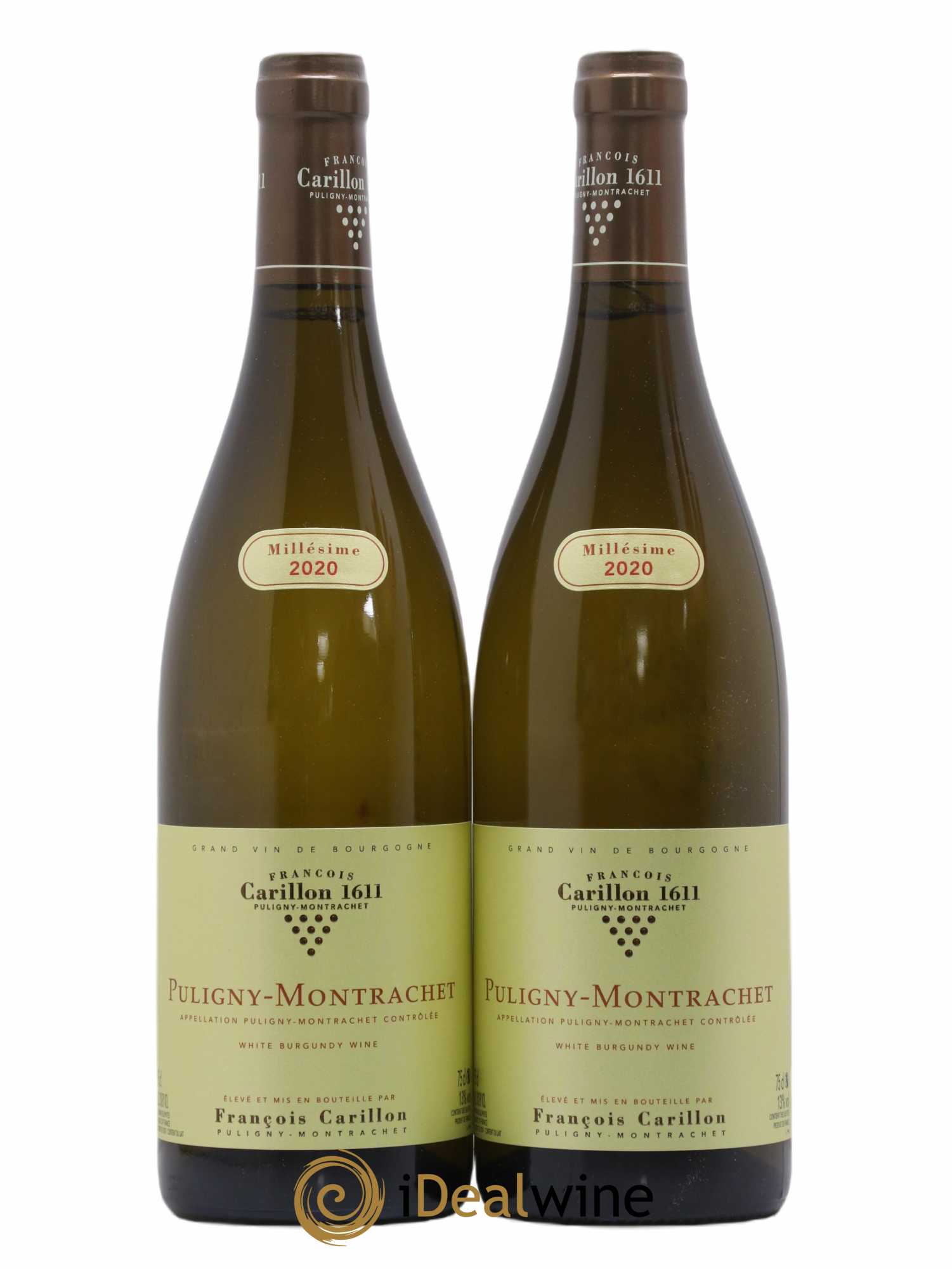 Puligny-Montrachet Jacques Carillon (Domaine) 2020 - Lot de 2 bouteilles - 0