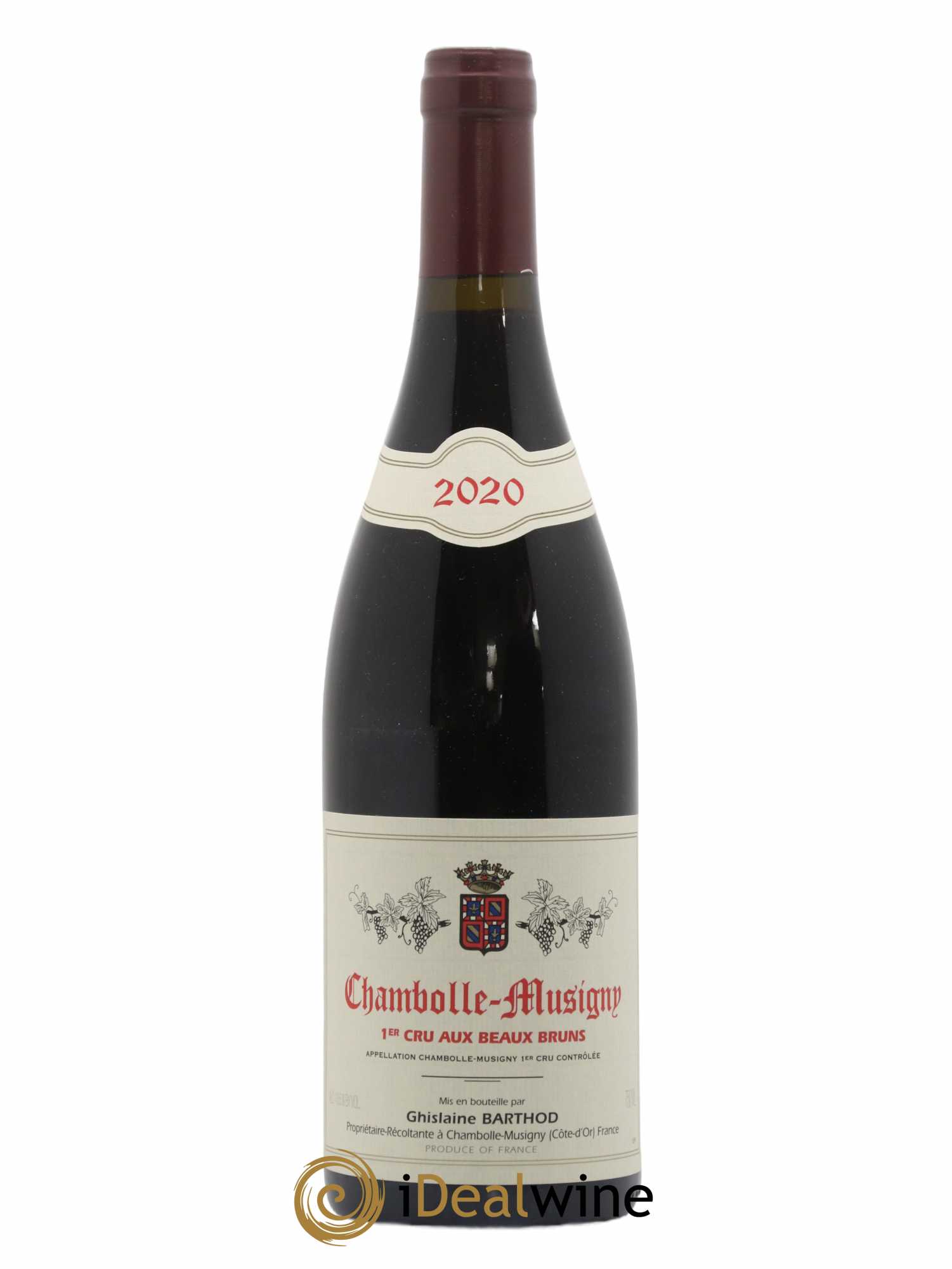 Chambolle-Musigny 1er Cru Aux Beaux Bruns Ghislaine Barthod 2020 - Lot de 1 bouteille - 0