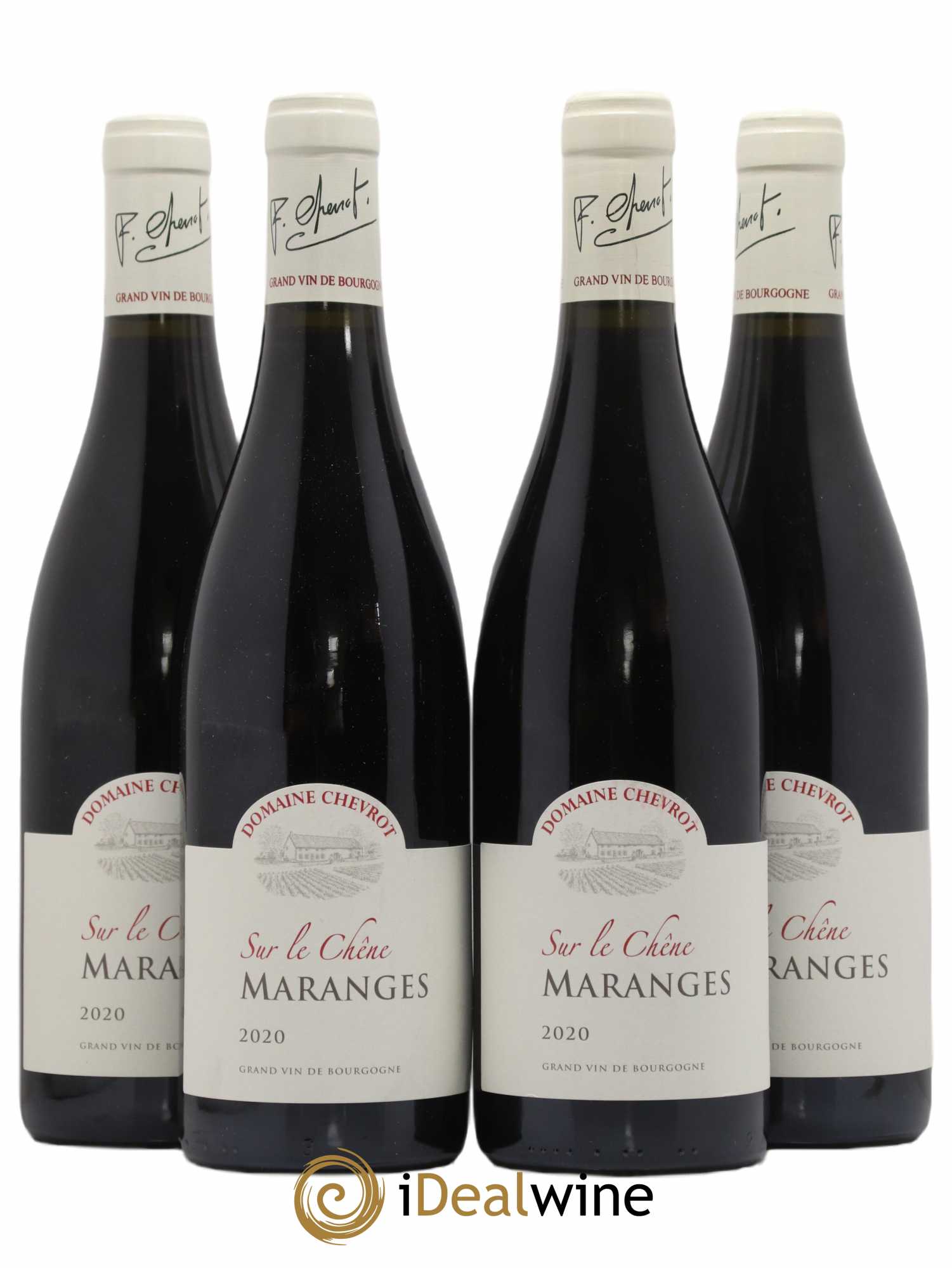 Maranges Sur le Chene Chevrot 2020 - Lot de 4 bouteilles - 0