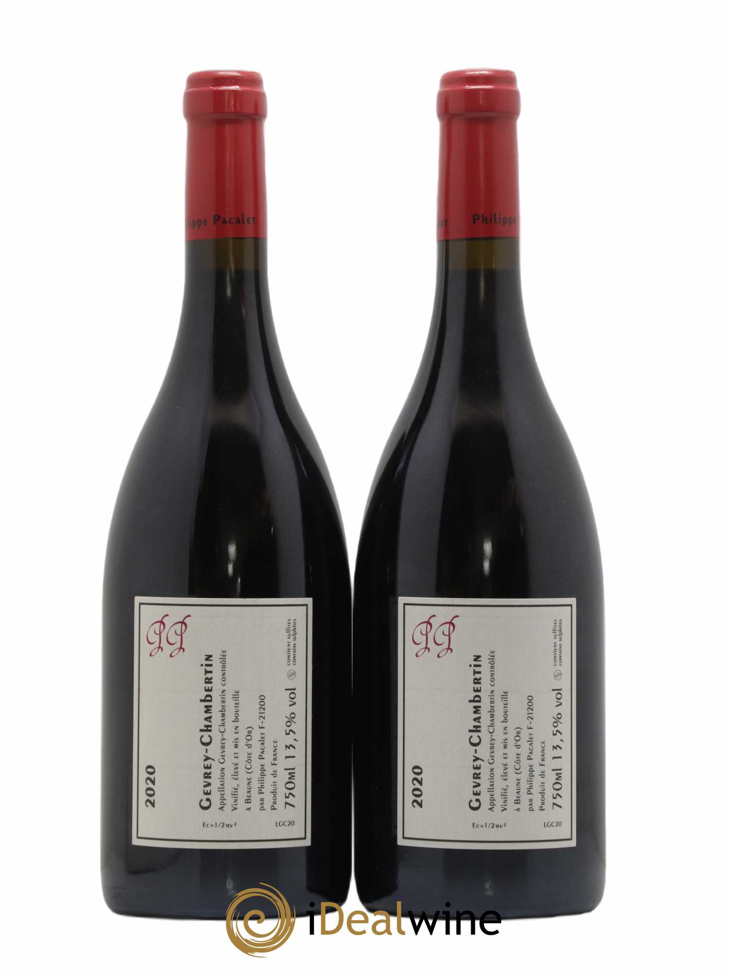 Gevrey-Chambertin Philippe Pacalet 2020 - Lot de 2 bouteilles - 1