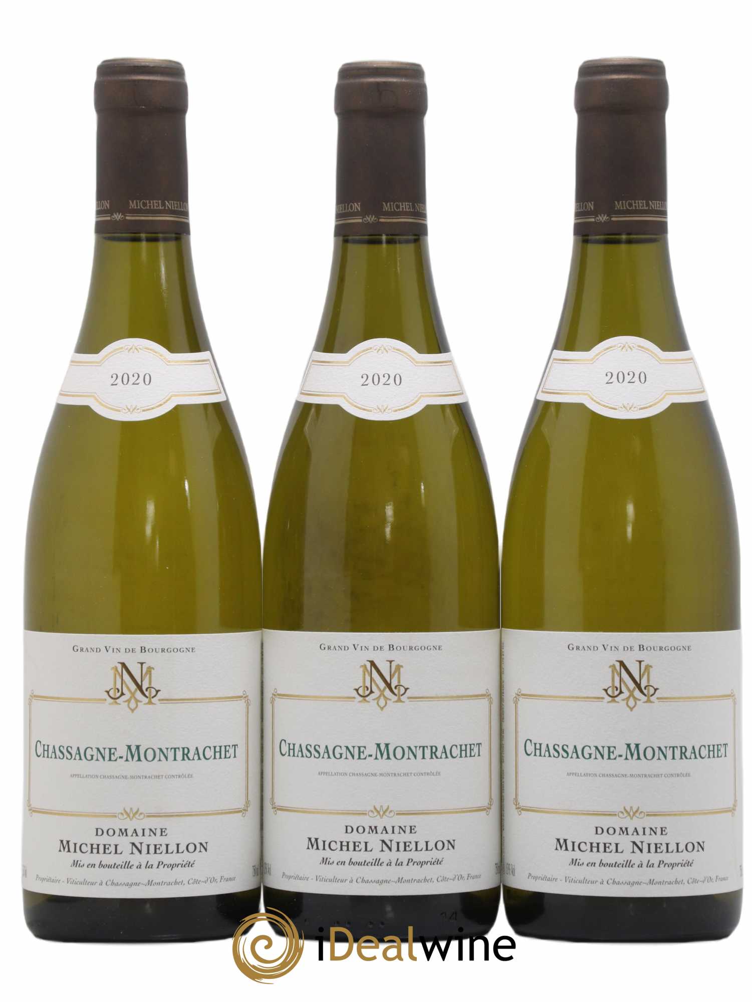 Chassagne-Montrachet Michel Niellon (Domaine) 2020 - Lot de 3 bouteilles - 0