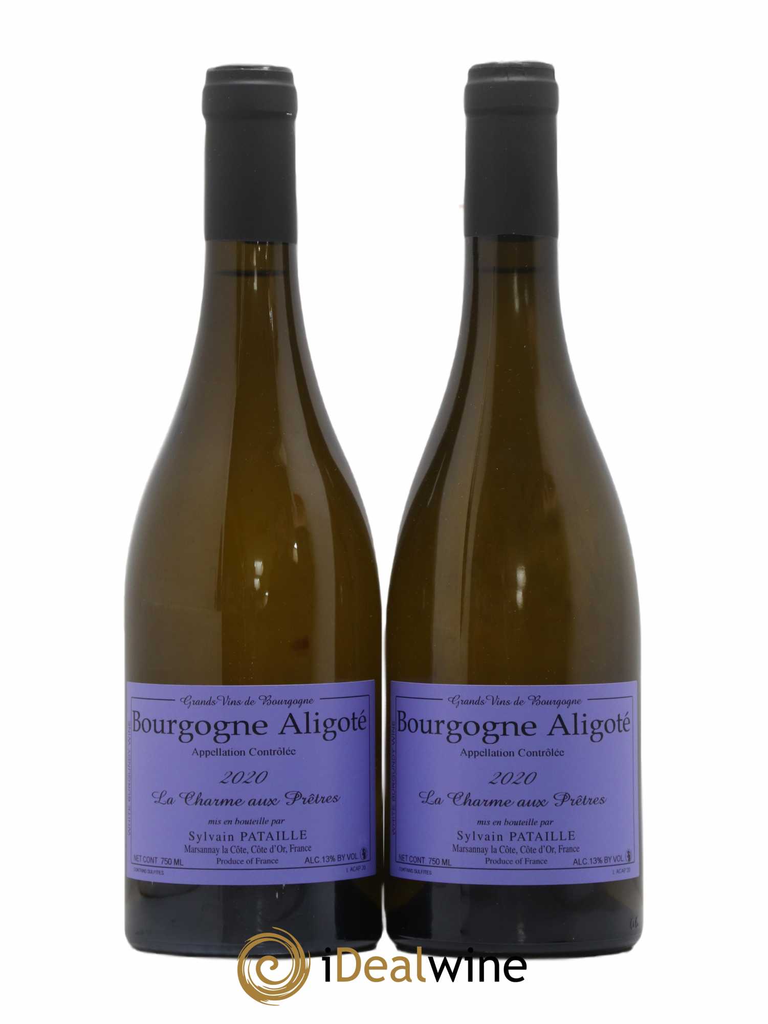 Bourgogne Aligoté La Charme aux Prêtres Sylvain Pataille (Domaine) 2020 - Lot de 2 bouteilles - 0