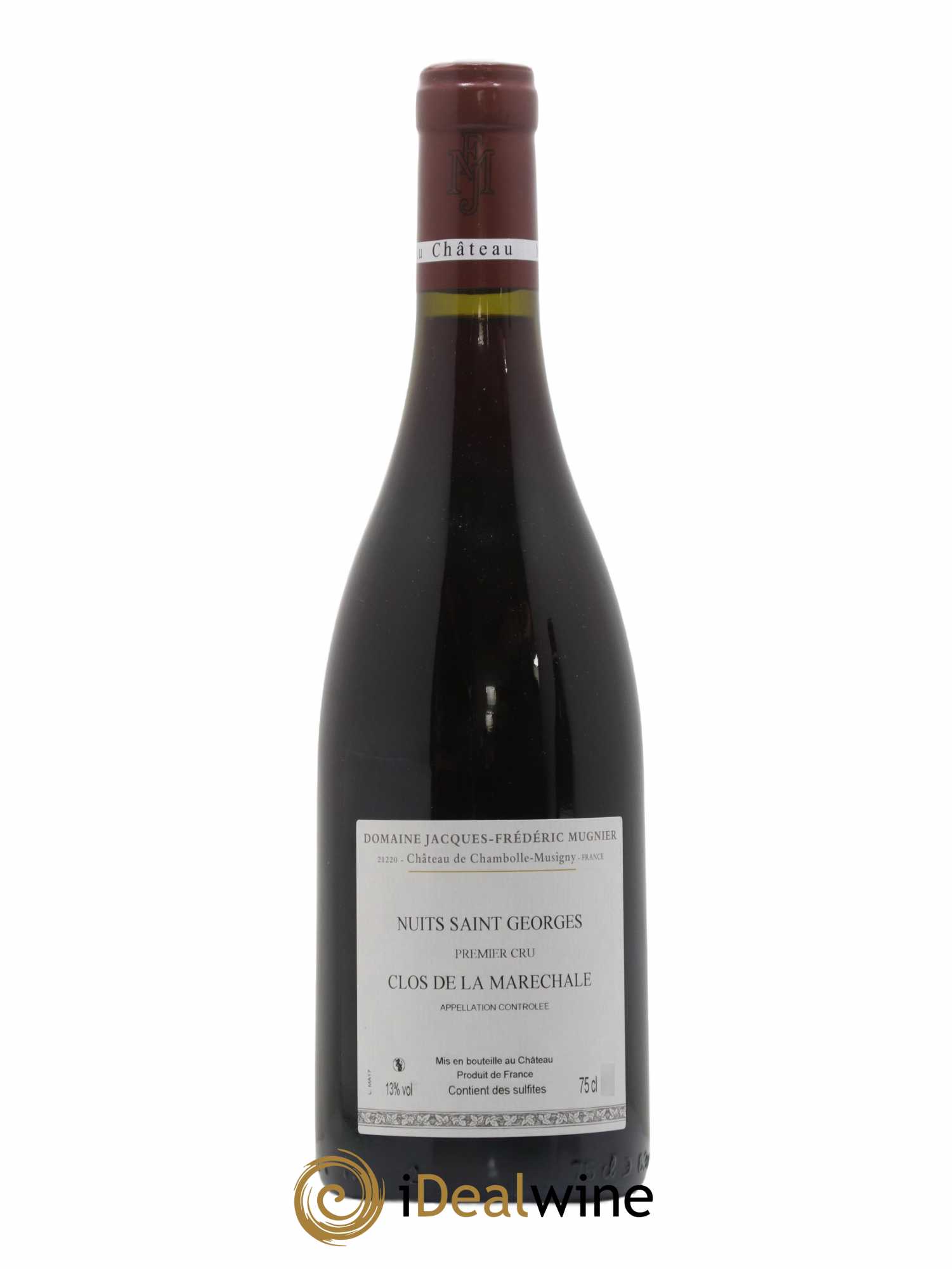 Nuits-Saint-Georges 1er Cru Clos de La Maréchale Jacques-Frédéric Mugnier 2017 - Lot de 1 bouteille - 1