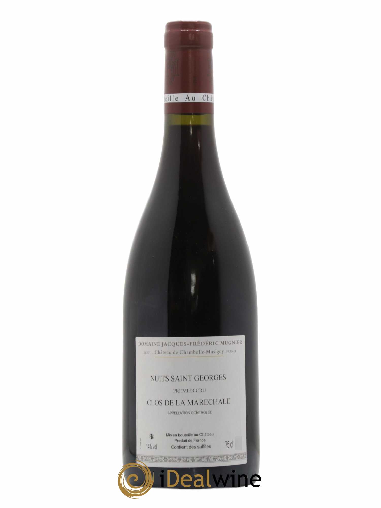 Nuits-Saint-Georges 1er Cru Clos de La Maréchale Jacques-Frédéric Mugnier 2018 - Lot de 1 bouteille - 1