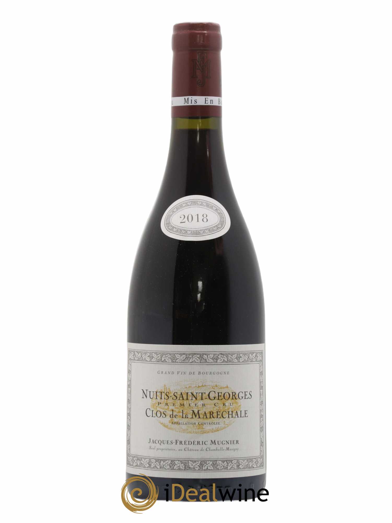 Nuits-Saint-Georges 1er Cru Clos de La Maréchale Jacques-Frédéric Mugnier 2018 - Lot de 1 bouteille - 0