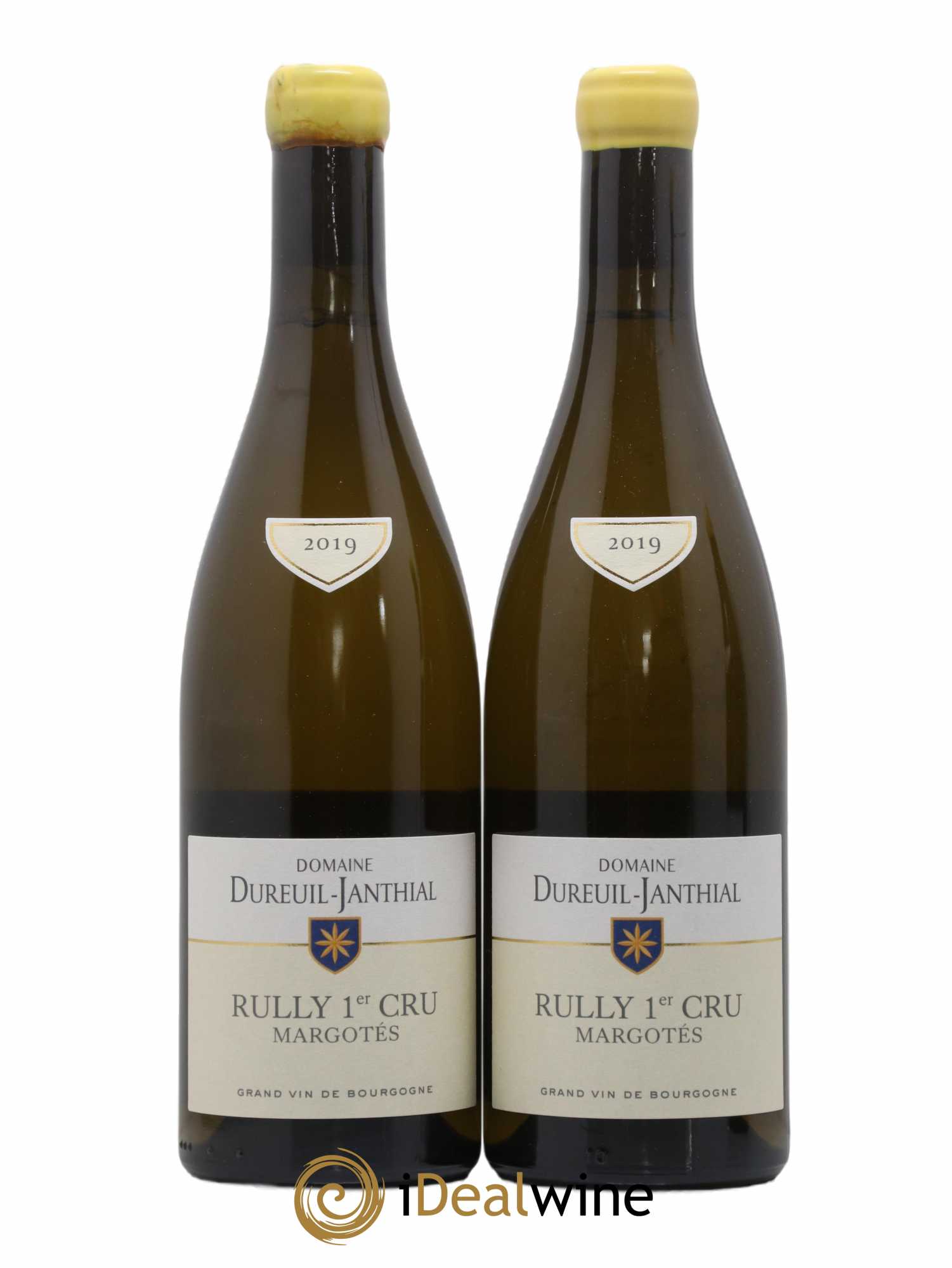 Rully 1er Cru Les Margotés Vincent Dureuil-Janthial 2019 - Lot de 2 bouteilles - 0