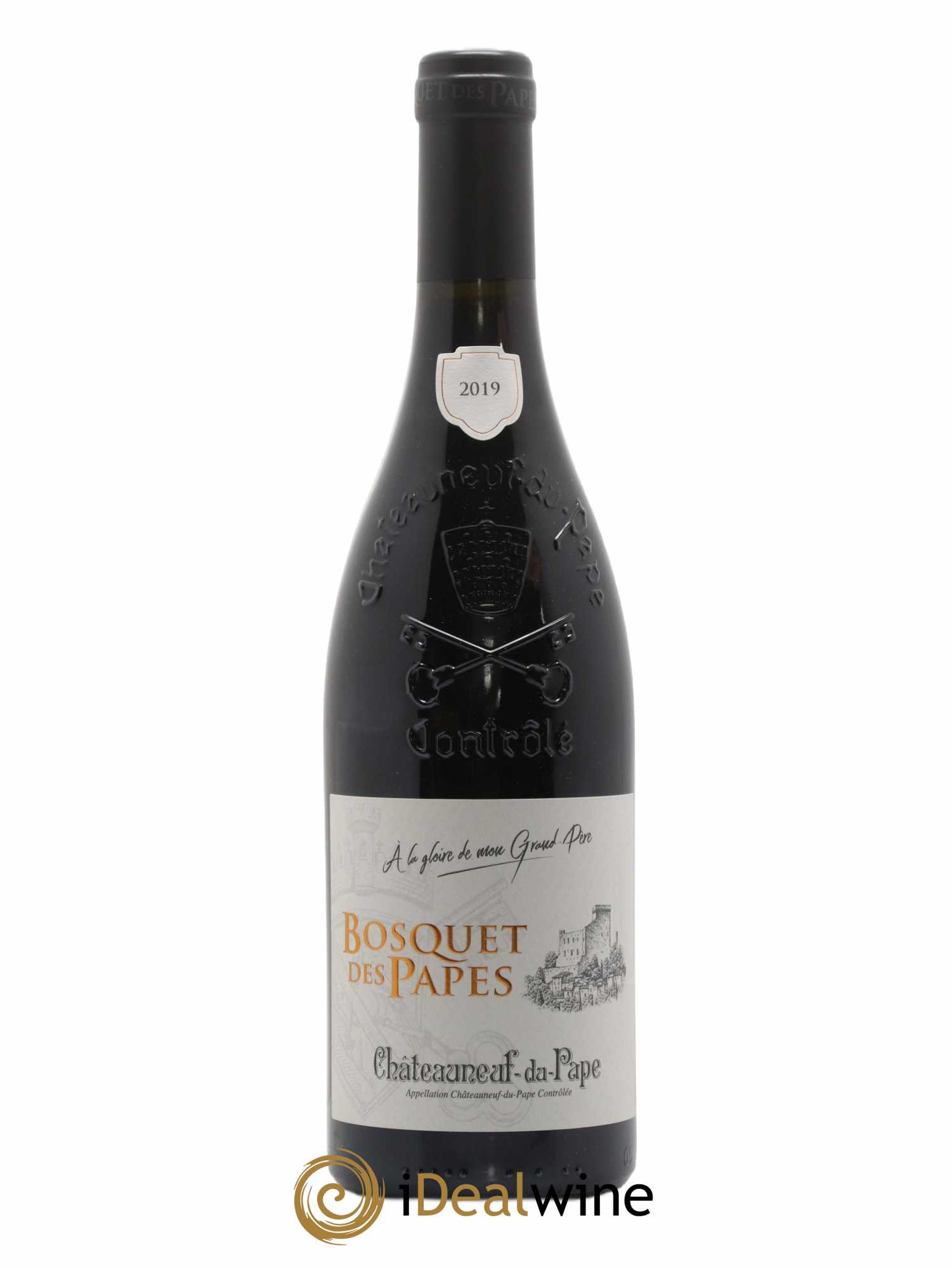 Châteauneuf-du-Pape Bosquet des Papes Famille Boiron 2019 - Lotto di 1 bottiglia - 0
