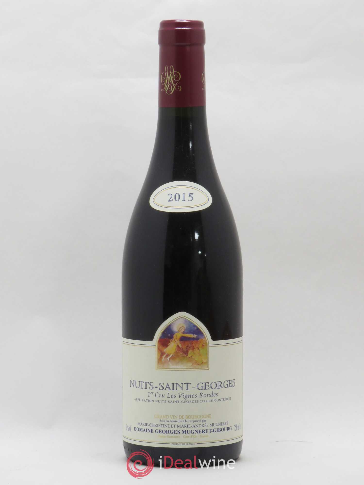 Nuits-Saint-Georges 1er Cru Les Vignes Rondes Mugneret-Gibourg (Domaine) 2015 - Lot de 1 bouteille - 0