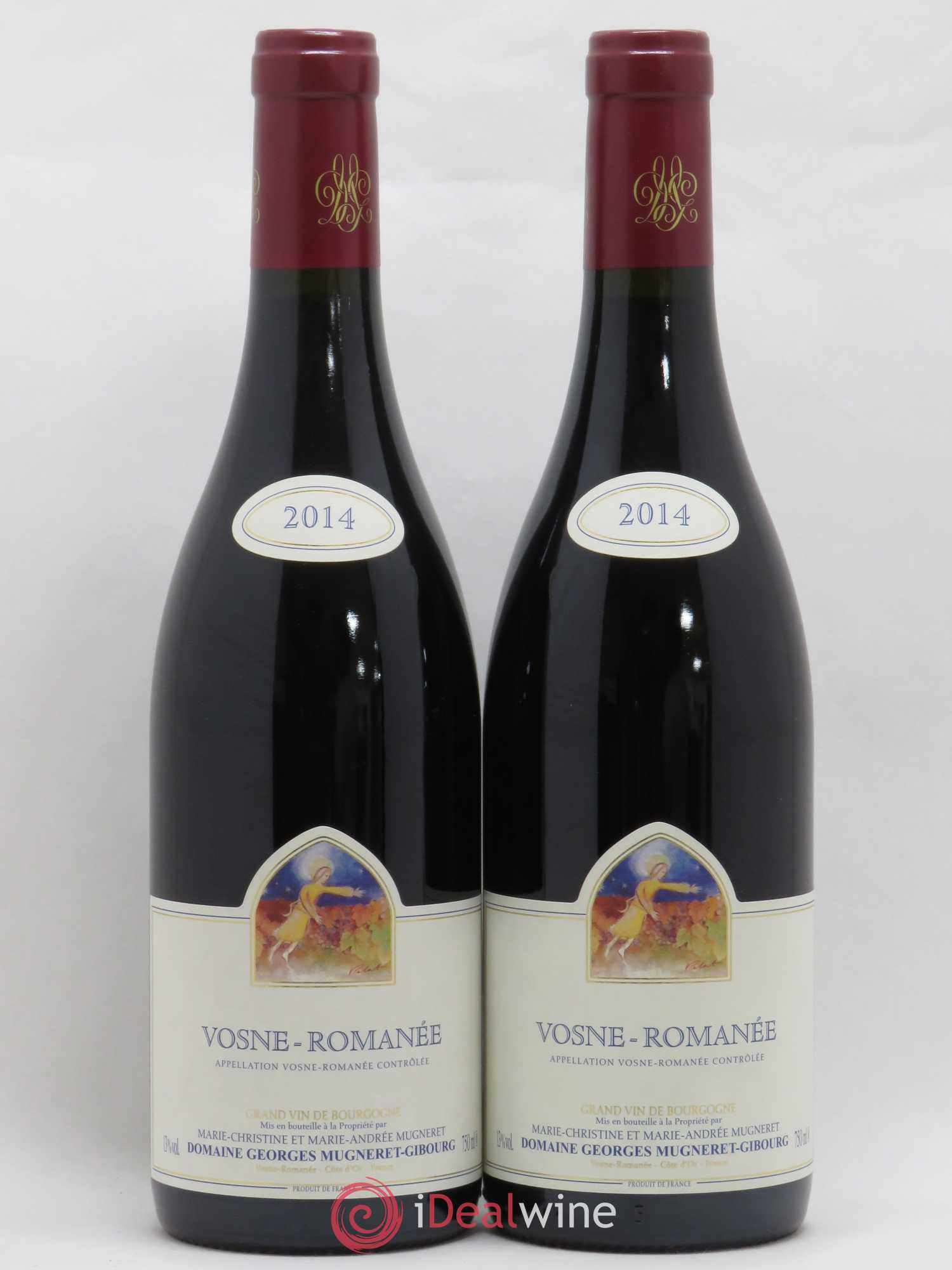 Vosne-Romanée Mugneret-Gibourg (Domaine) 2014 - Lot de 2 bouteilles - 0