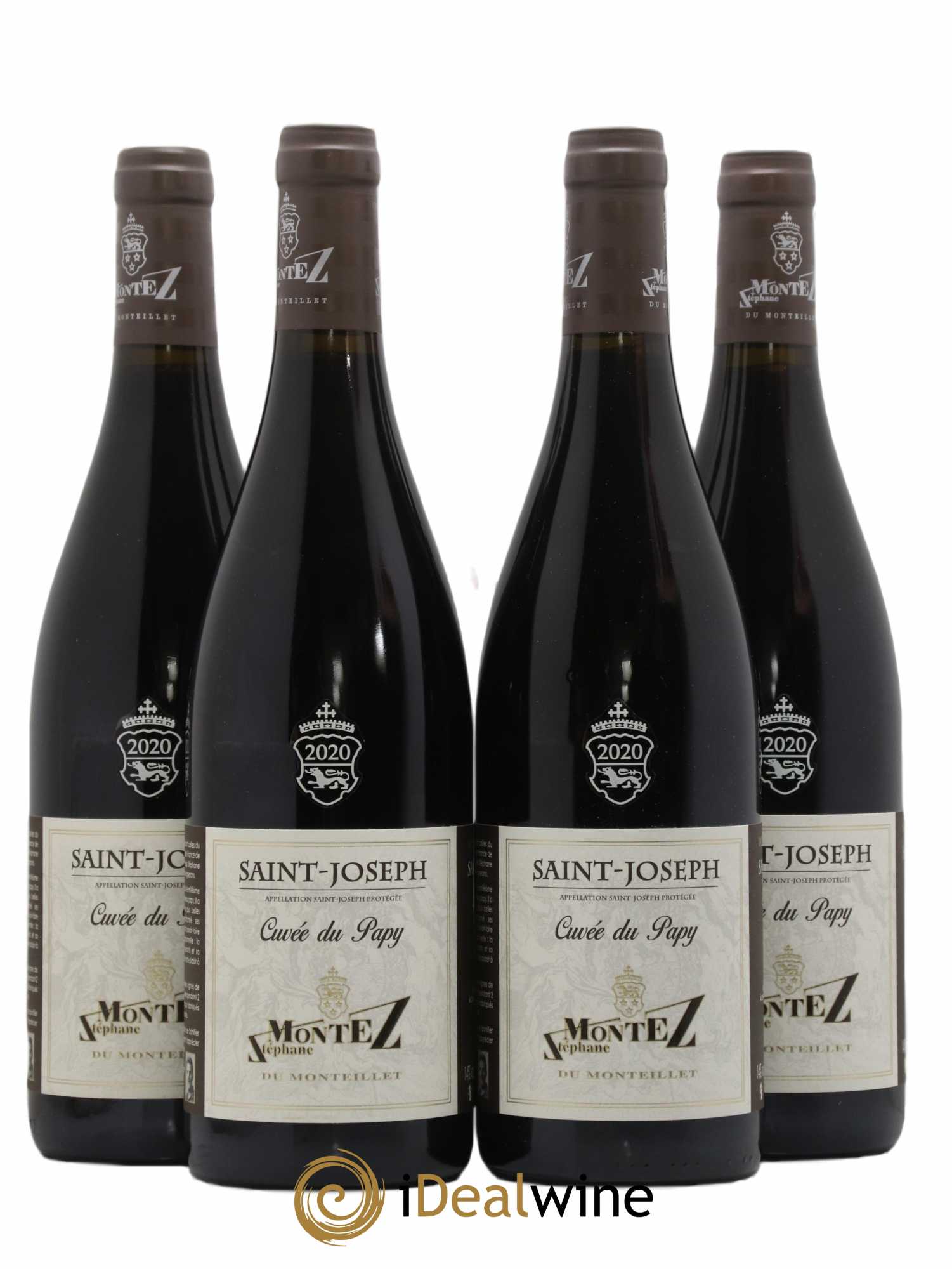 Saint-Joseph Cuvée du Papy Monteillet (Domaine du) - Stéphane Montez 2020 - Lot de 4 bouteilles - 0