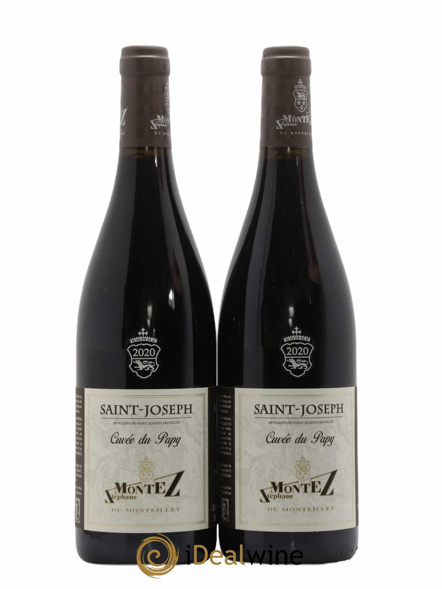 Saint-Joseph Cuvée du Papy Monteillet (Domaine du) - Stéphane Montez 2020 - Posten von 2 Flaschen - 0
