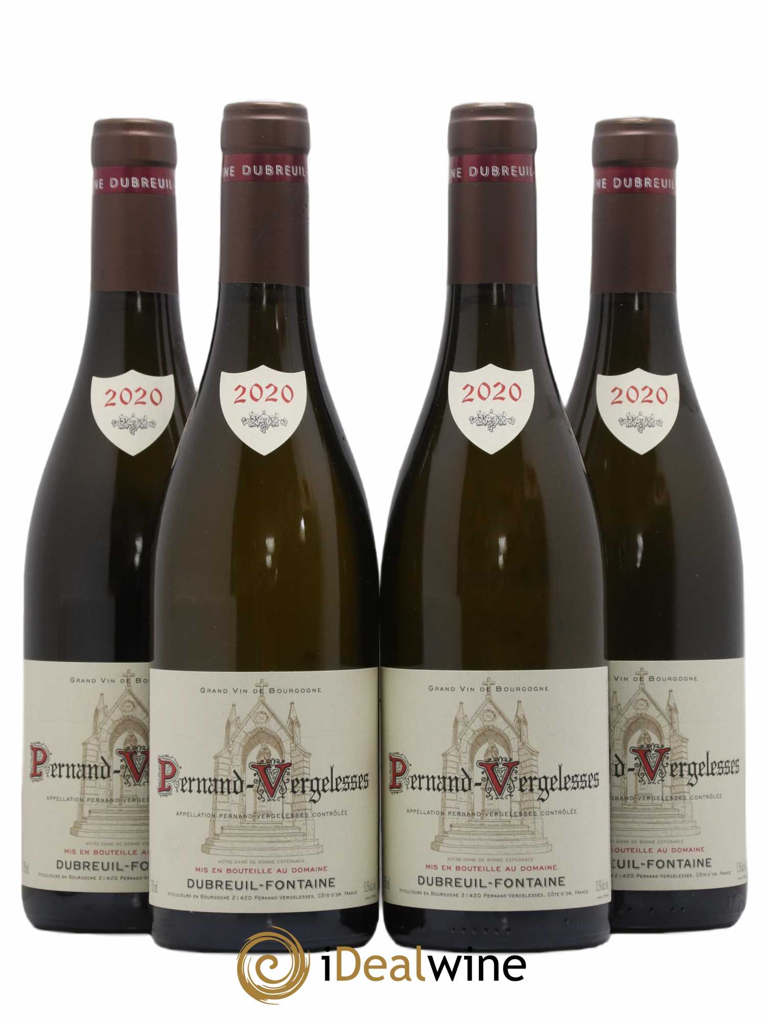 Pernand-Vergelesses Domaine Dubreuil-Fontaine 2020 - Lot de 4 bouteilles - 0