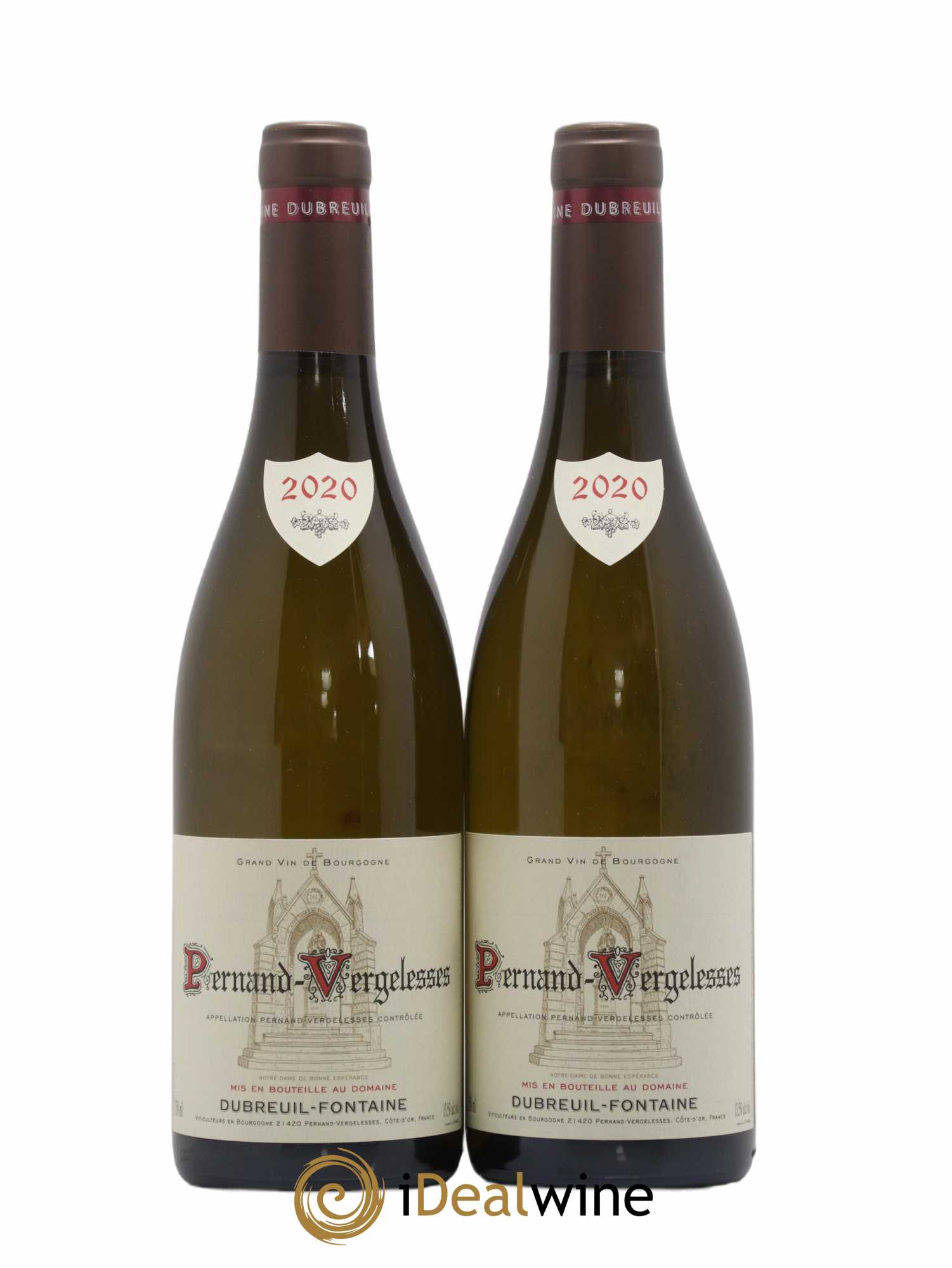 Pernand-Vergelesses Domaine Dubreuil-Fontaine 2020 - Lot de 2 bouteilles - 0