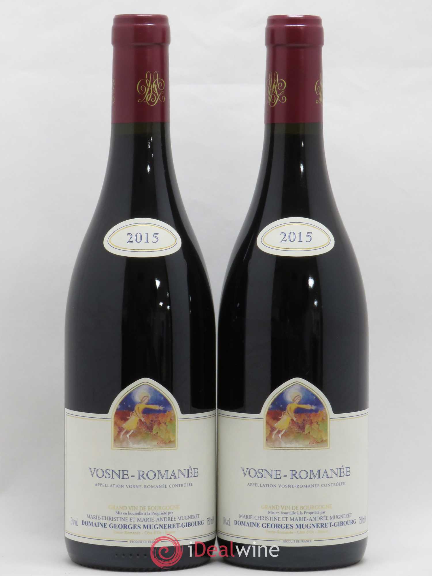 Vosne-Romanée Mugneret-Gibourg (Domaine) 2015 - Lot de 2 bouteilles - 0
