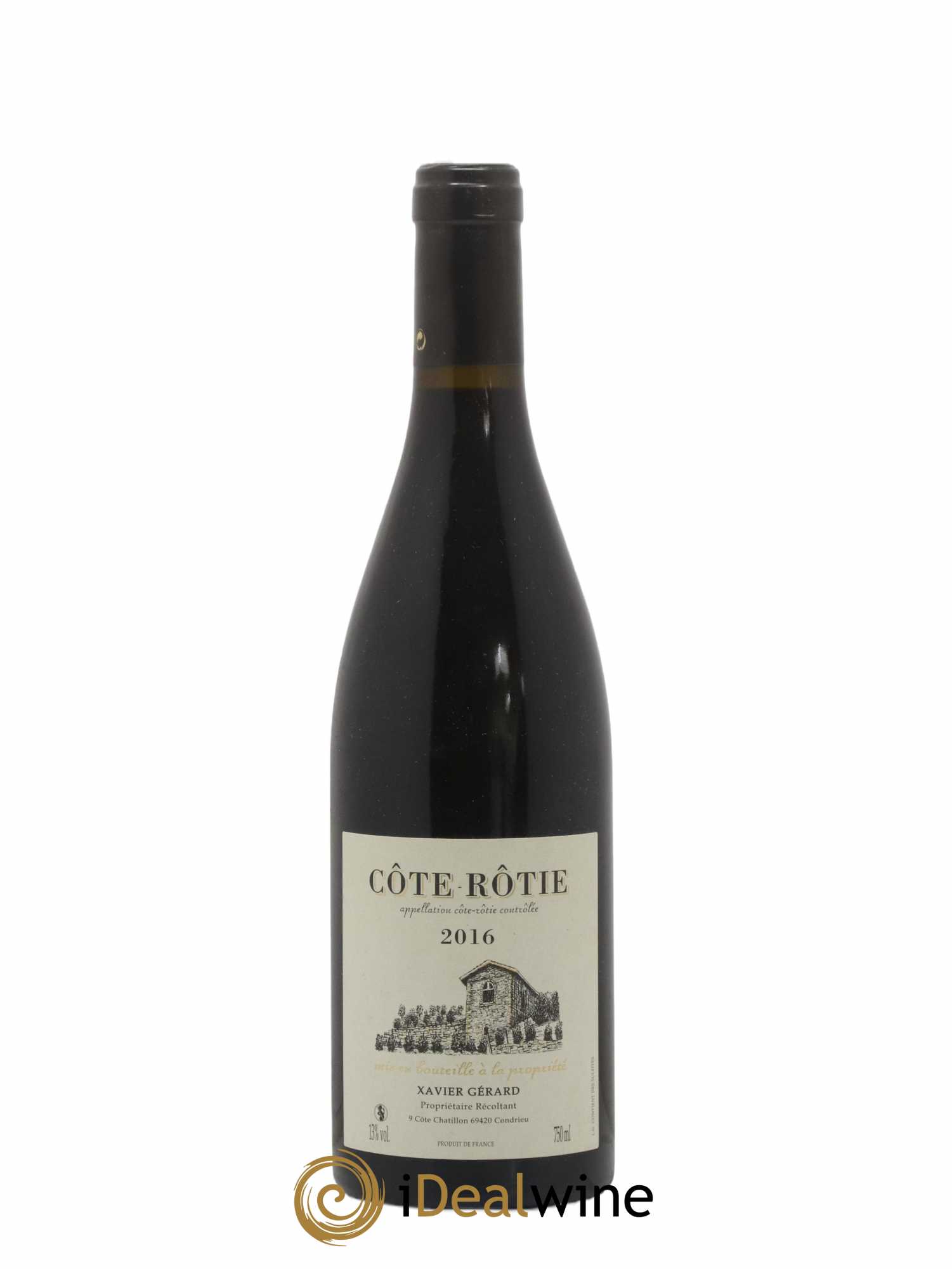 Côte-Rôtie Xavier Gérard 2016 - Lot de 1 bouteille - 0