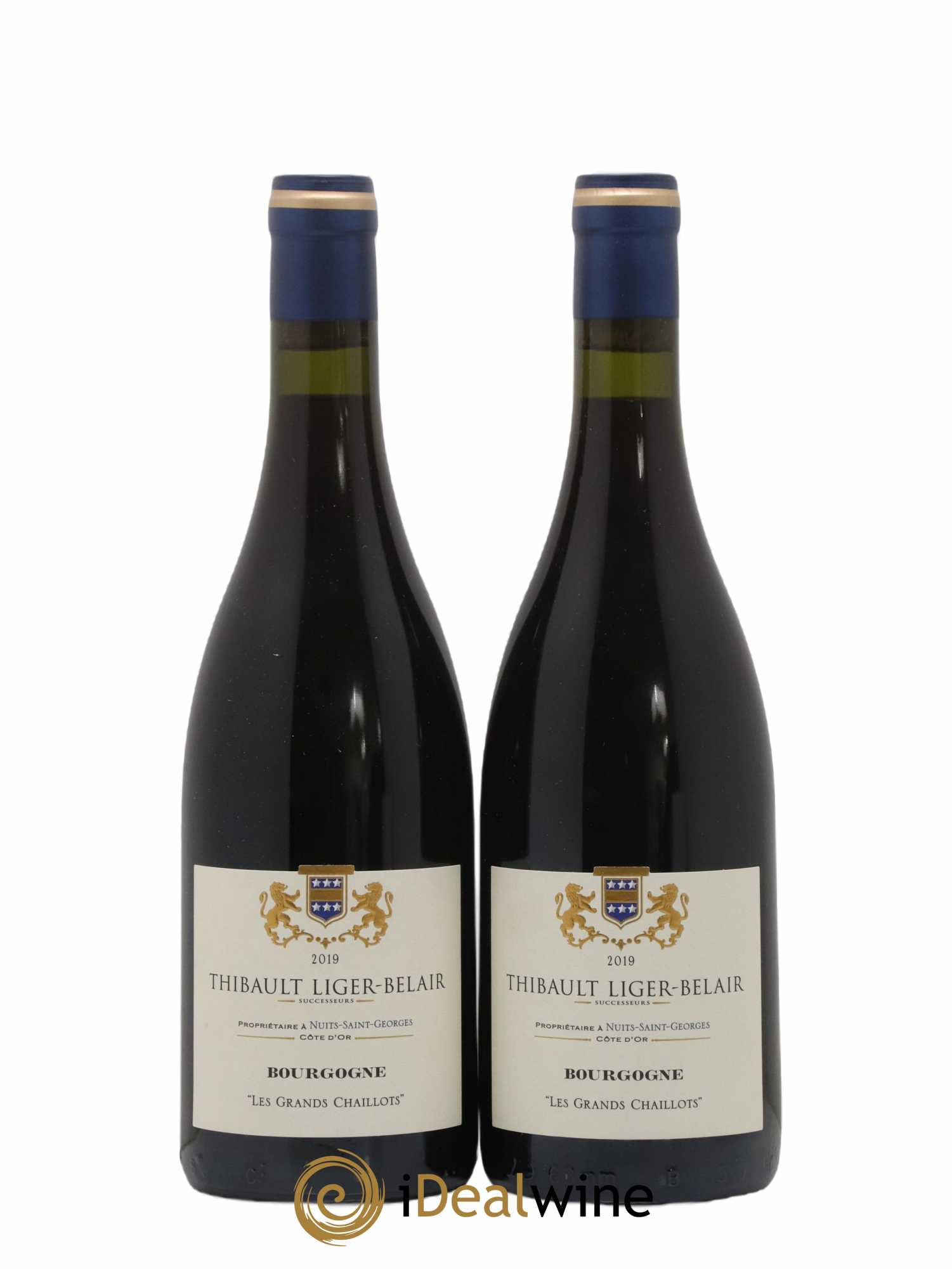 Bourgogne Les Grands Chaillots Thibault Liger-Belair Successeurs 2019 - Lot de 2 bouteilles - 0