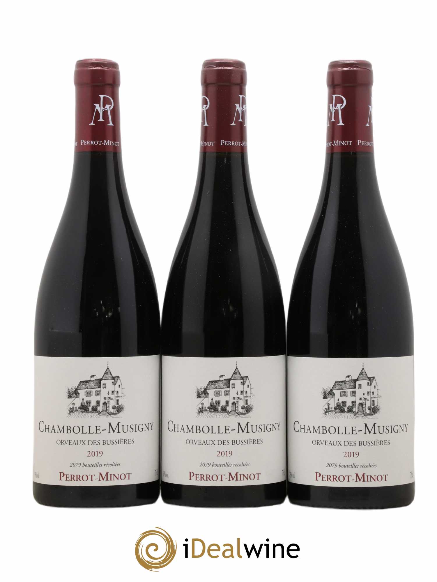 Chambolle-Musigny Orveaux des Bussières Vieilles Vignes Perrot-Minot 2019 - Lot de 3 bouteilles - 0