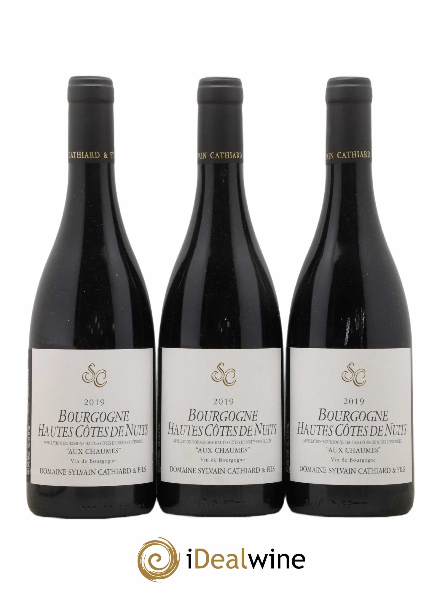 Hautes-Côtes de Nuits Aux Chaumes Sylvain Cathiard & Fils 2019 - Lot de 3 bouteilles - 0