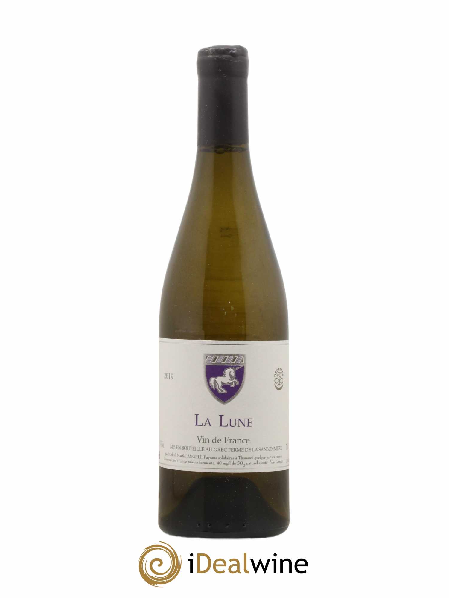 Vin de France La Lune Mark Angeli (Domaine) - Ferme de la Sansonnière 2019 - Lot de 1 bouteille - 0