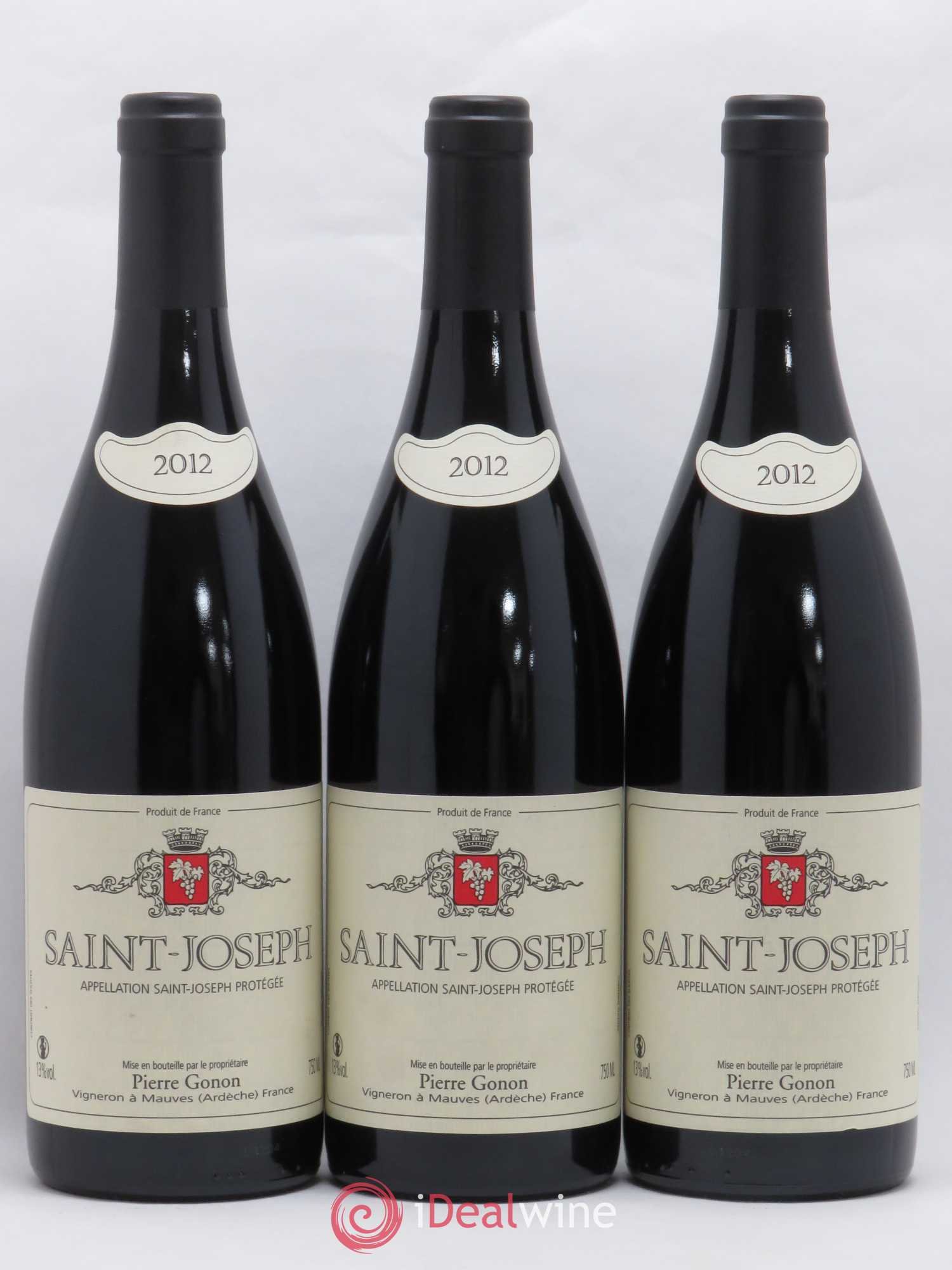 Saint-Joseph Gonon (Domaine) 2012 - Lot de 3 bouteilles - 0