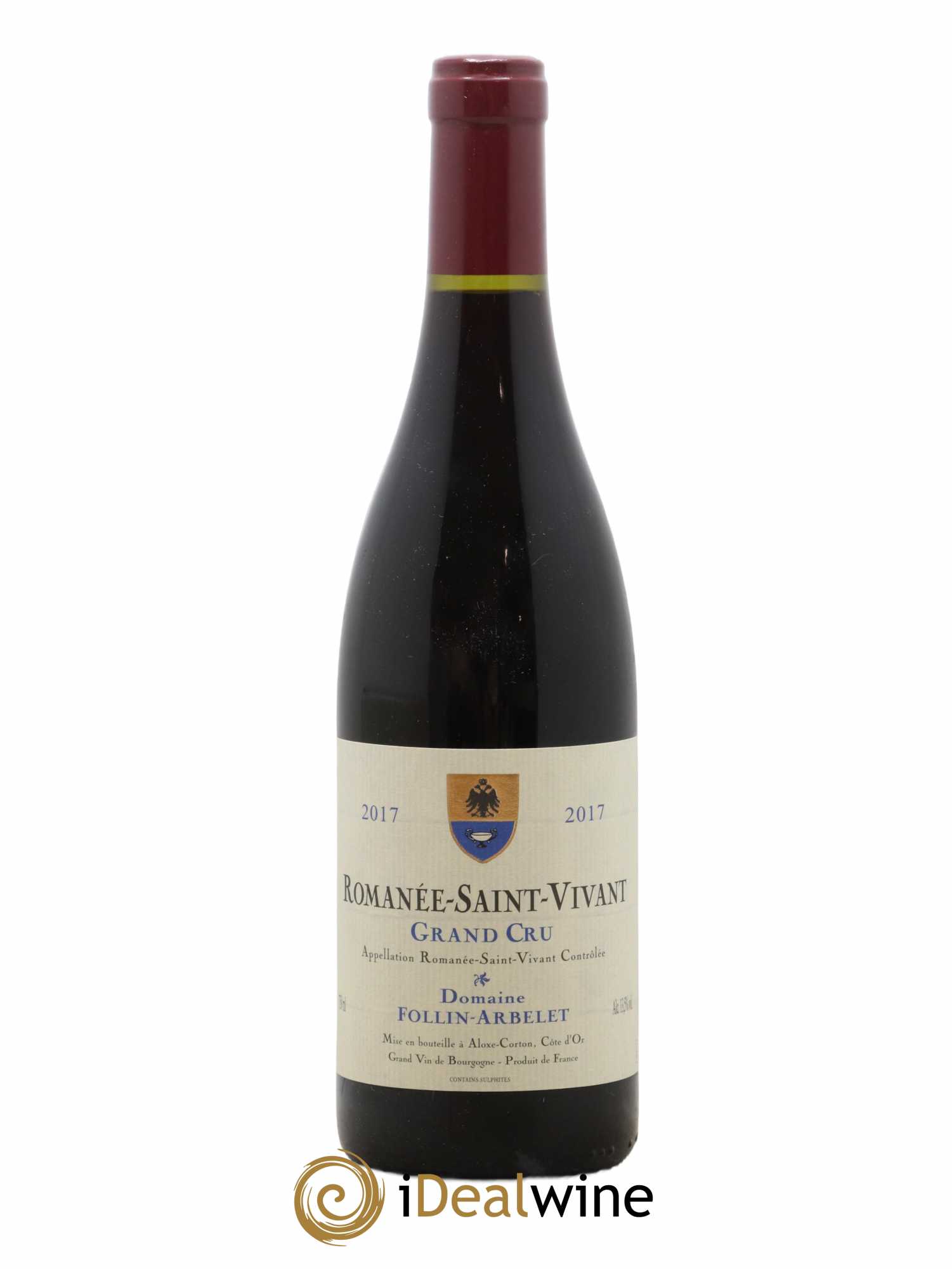 Romanée-Saint-Vivant Grand Cru Follin-Arbelet 2017 - Lot of 1 bottle - 0