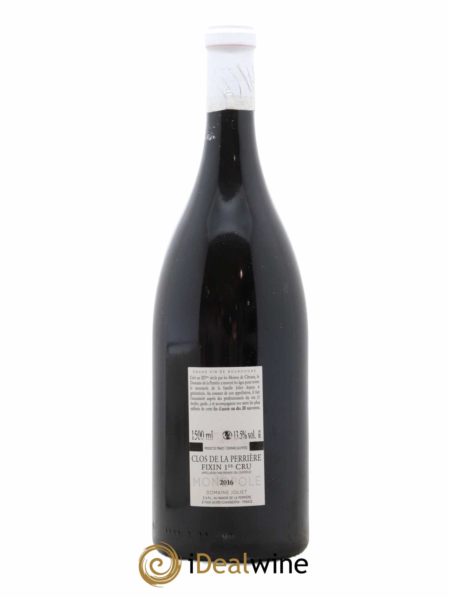 Fixin 1er Cru Clos de la Perrière Joliet Père & Fils (Domaine) 2016 - Lot de 1 magnum - 1