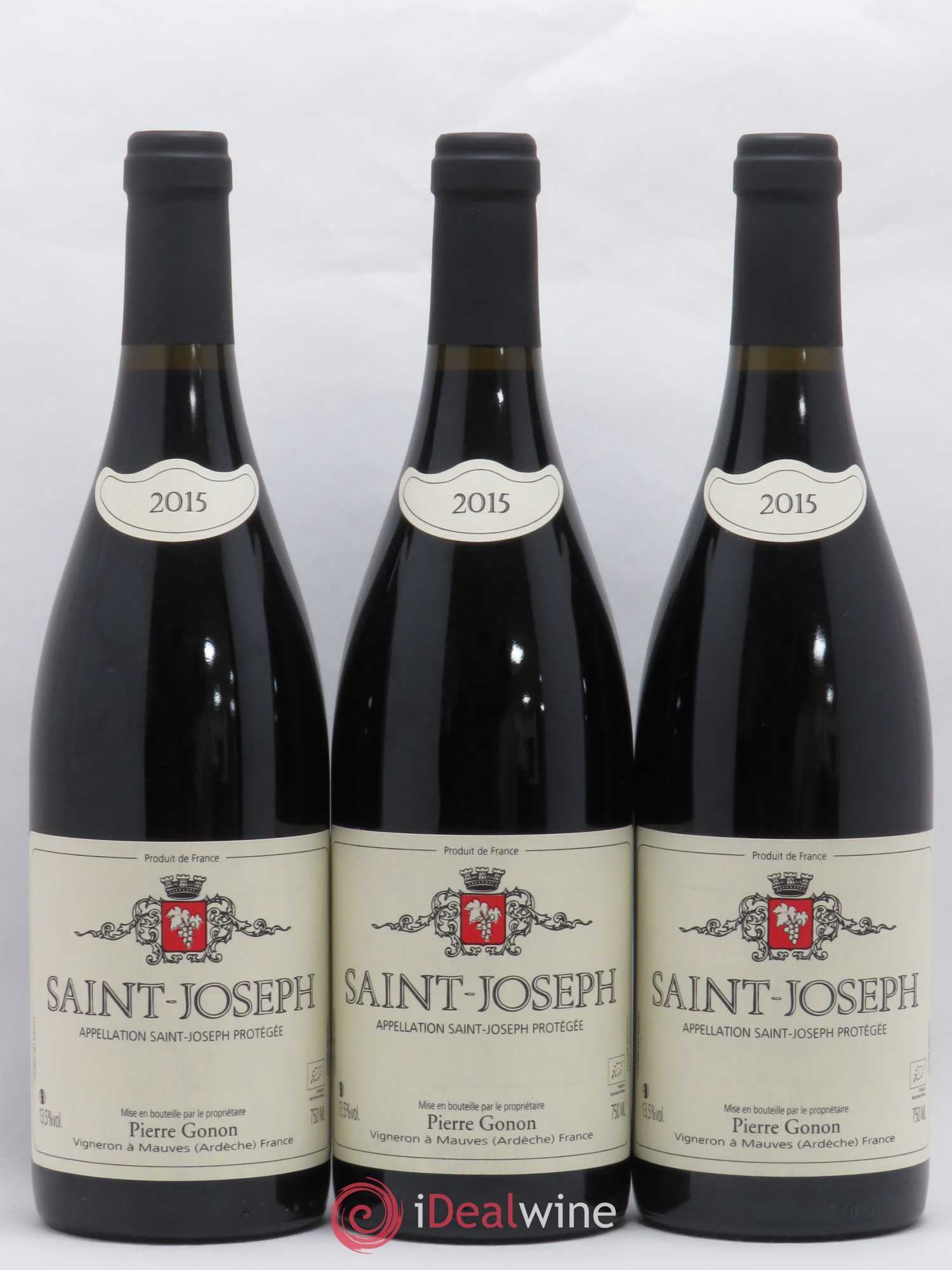 Saint-Joseph Gonon (Domaine) 2015 - Lot de 3 bouteilles - 0