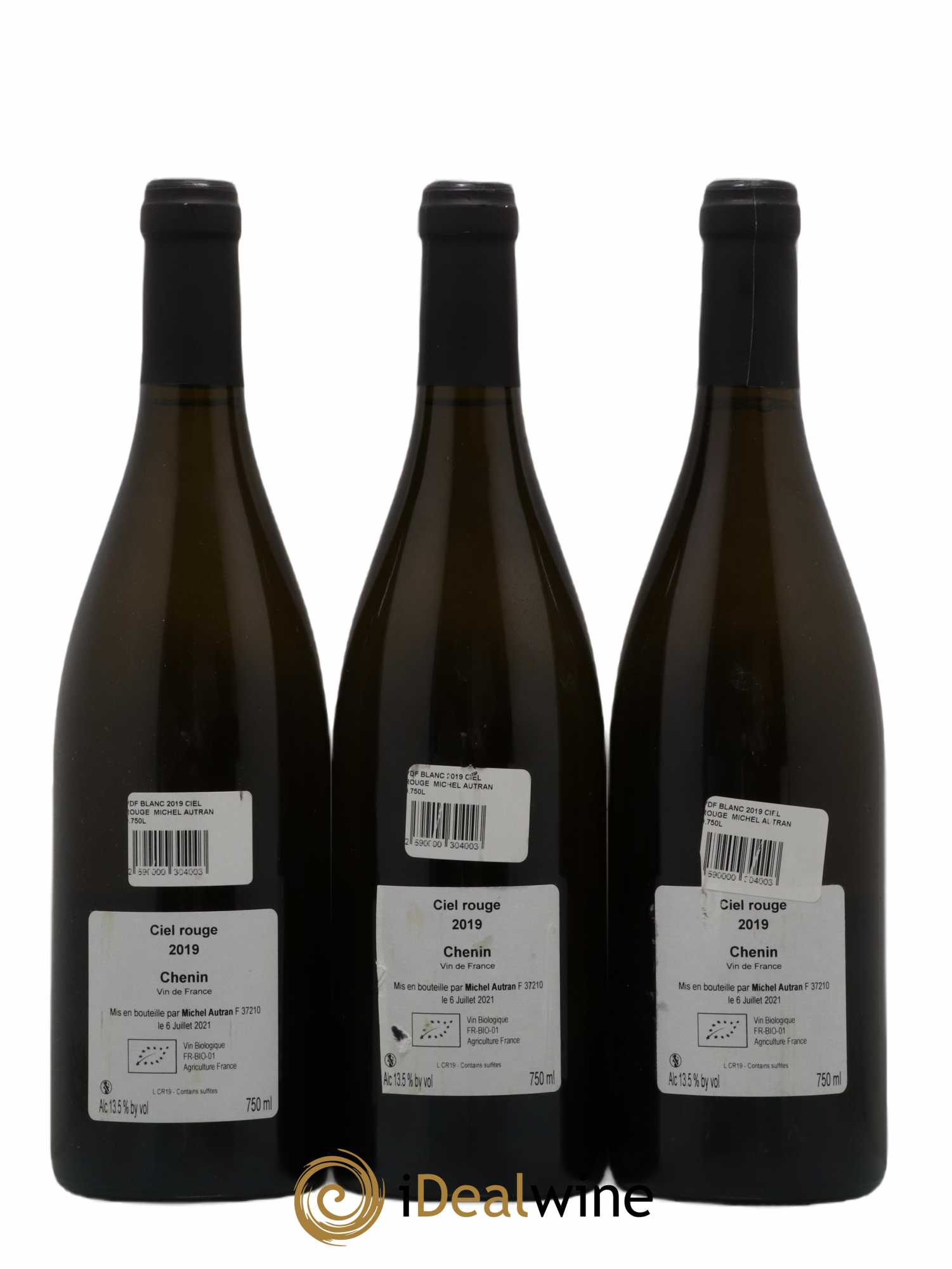 Vin de France Ciel Rouge Michel Autran 2019 - Lot de 3 bouteilles - 1
