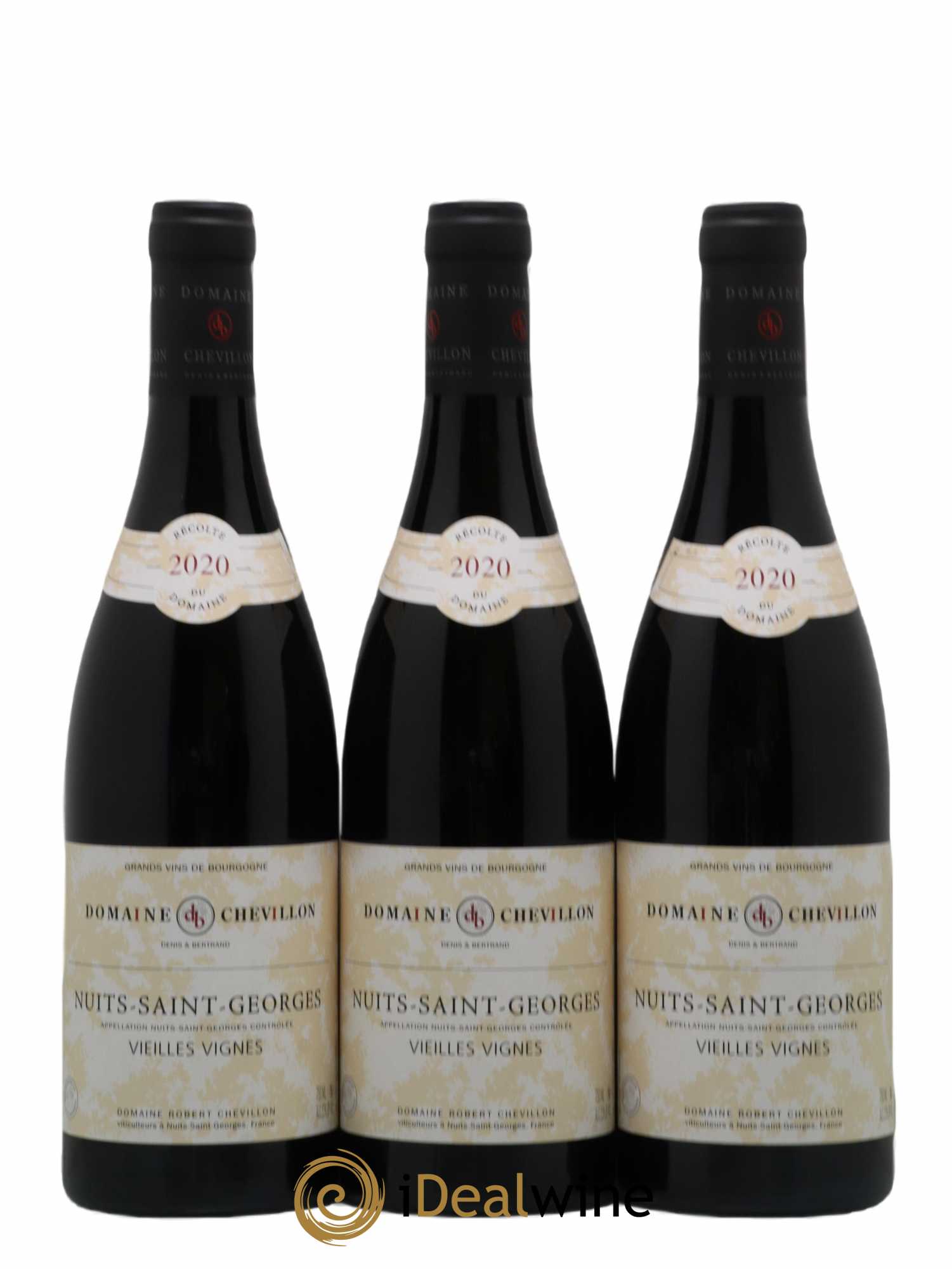 Nuits-Saint-Georges Vieilles vignes Robert Chevillon 2020 - Lot de 6 bouteilles - 1