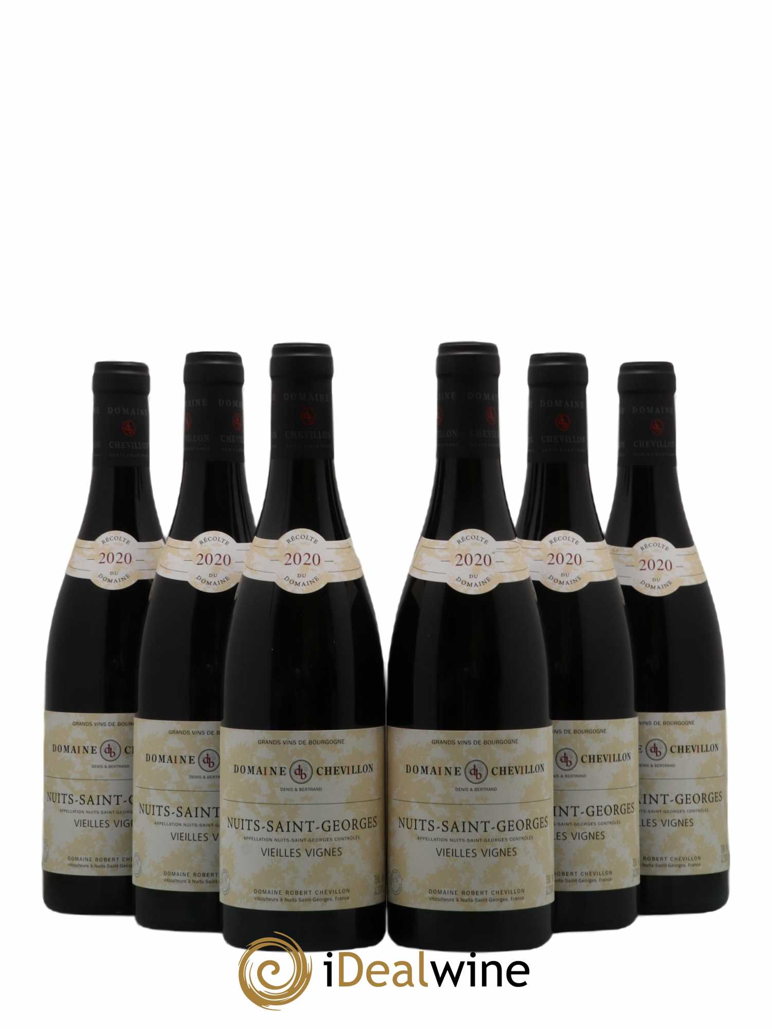 Nuits-Saint-Georges Vieilles vignes Robert Chevillon 2020 - Lot de 6 bouteilles - 0