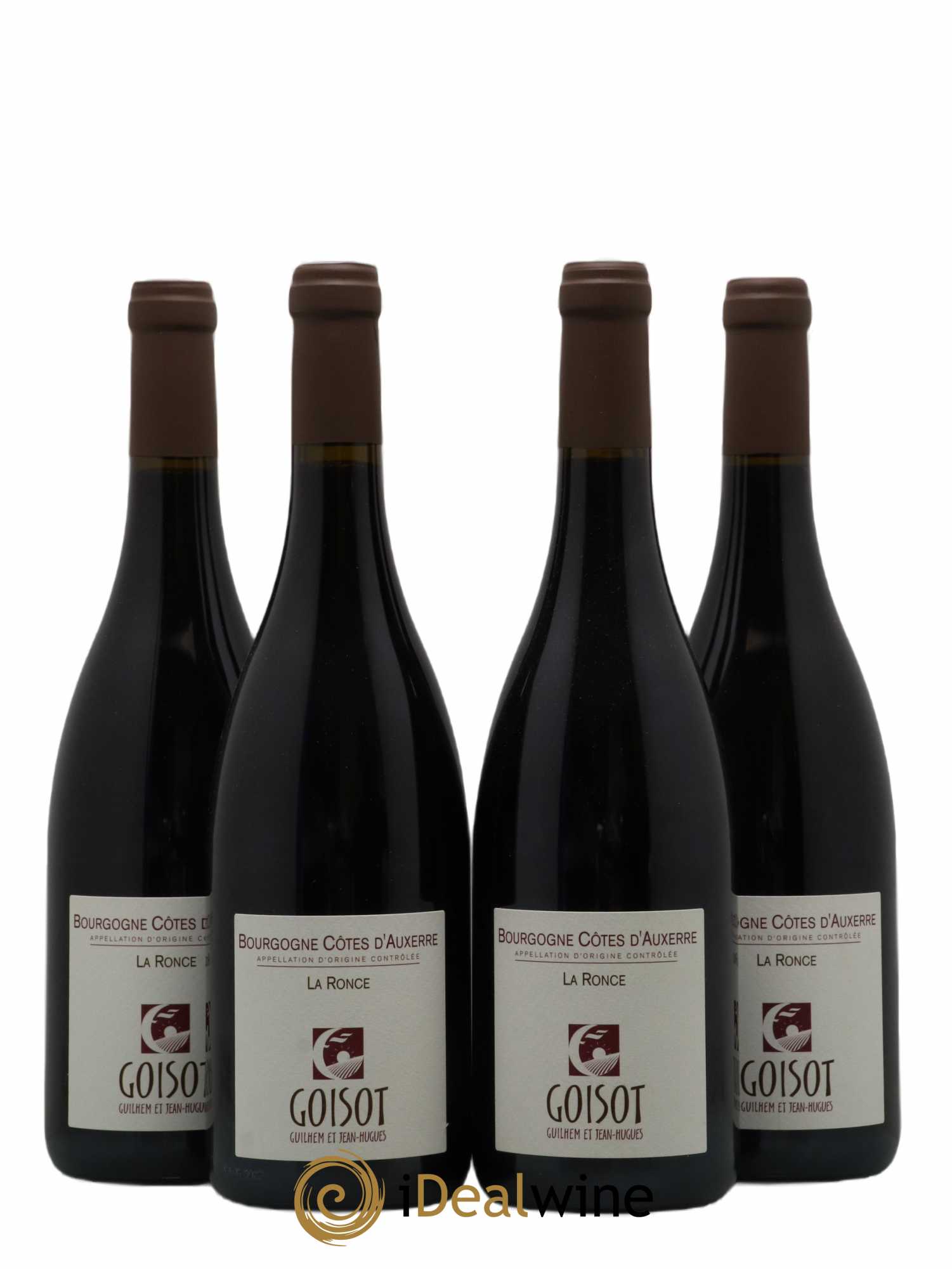 Bourgogne Côtes d'Auxerre La Ronce Goisot 2019 - Lot de 4 bouteilles - 0