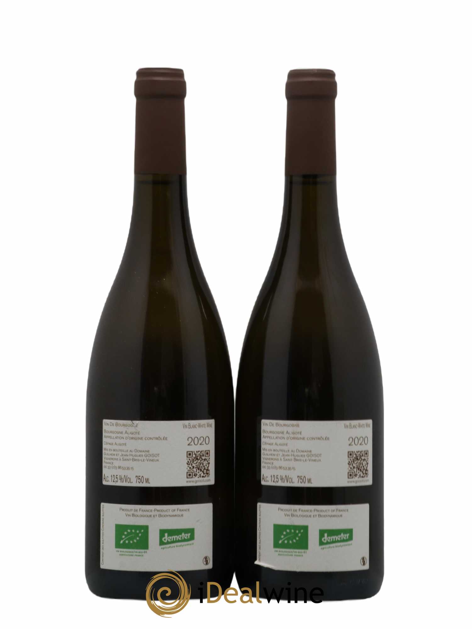 Bourgogne 2020 - Posten von 2 Flaschen - 1