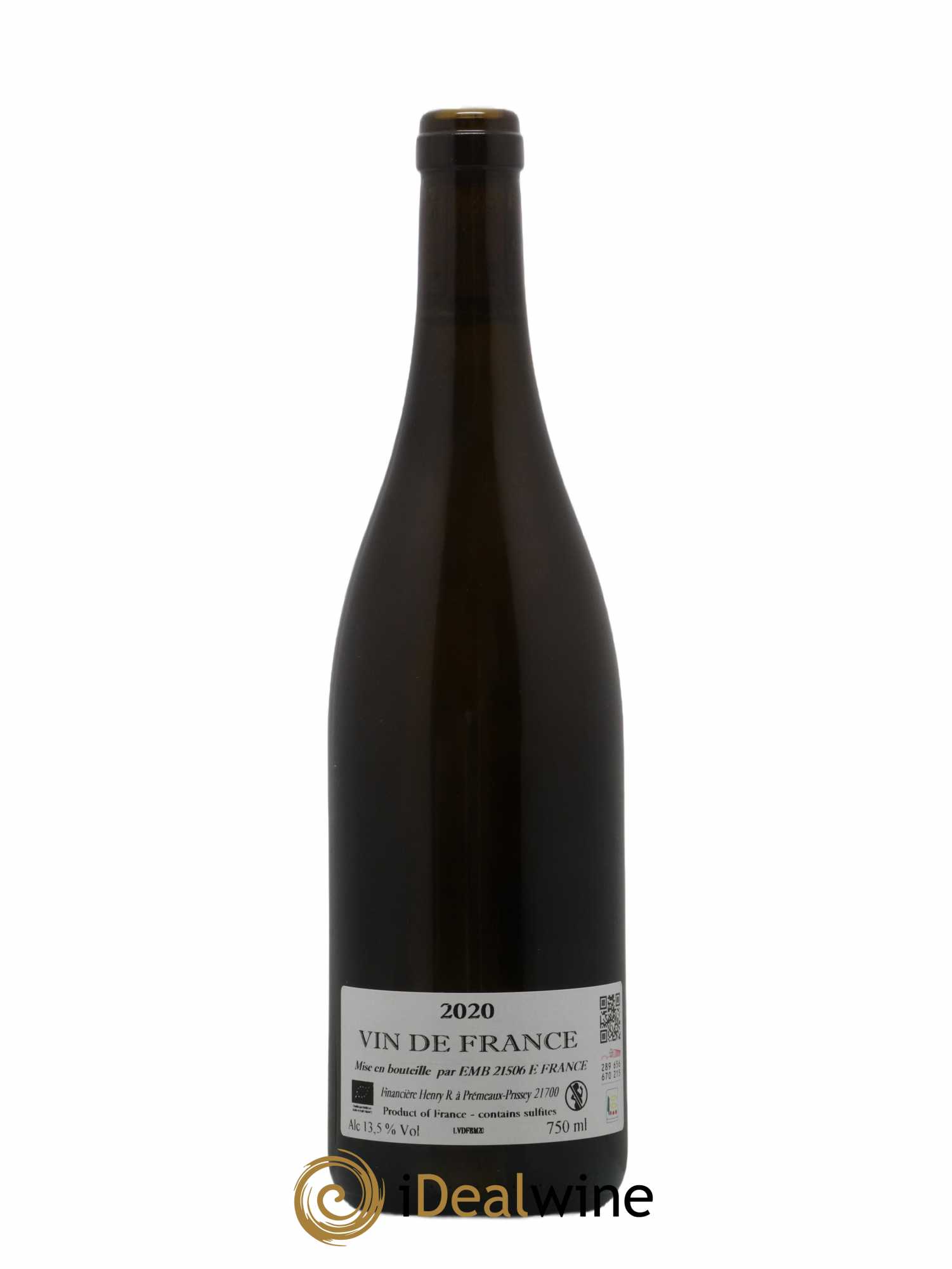 Vin de France Blanc de Macération Prieuré Roch 2020 - Lot de 1 bouteille - 1