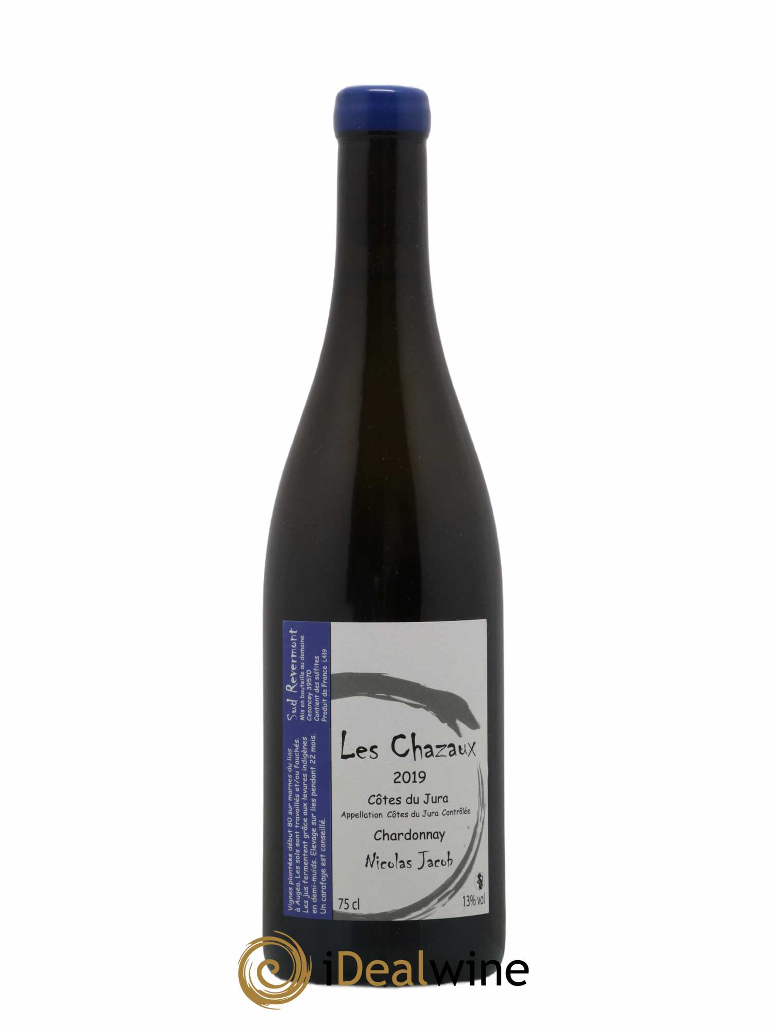 Côtes du Jura Chardonnay Les Chazaux Nicolas Jacob 2019 - Lot de 1 bouteille - 0