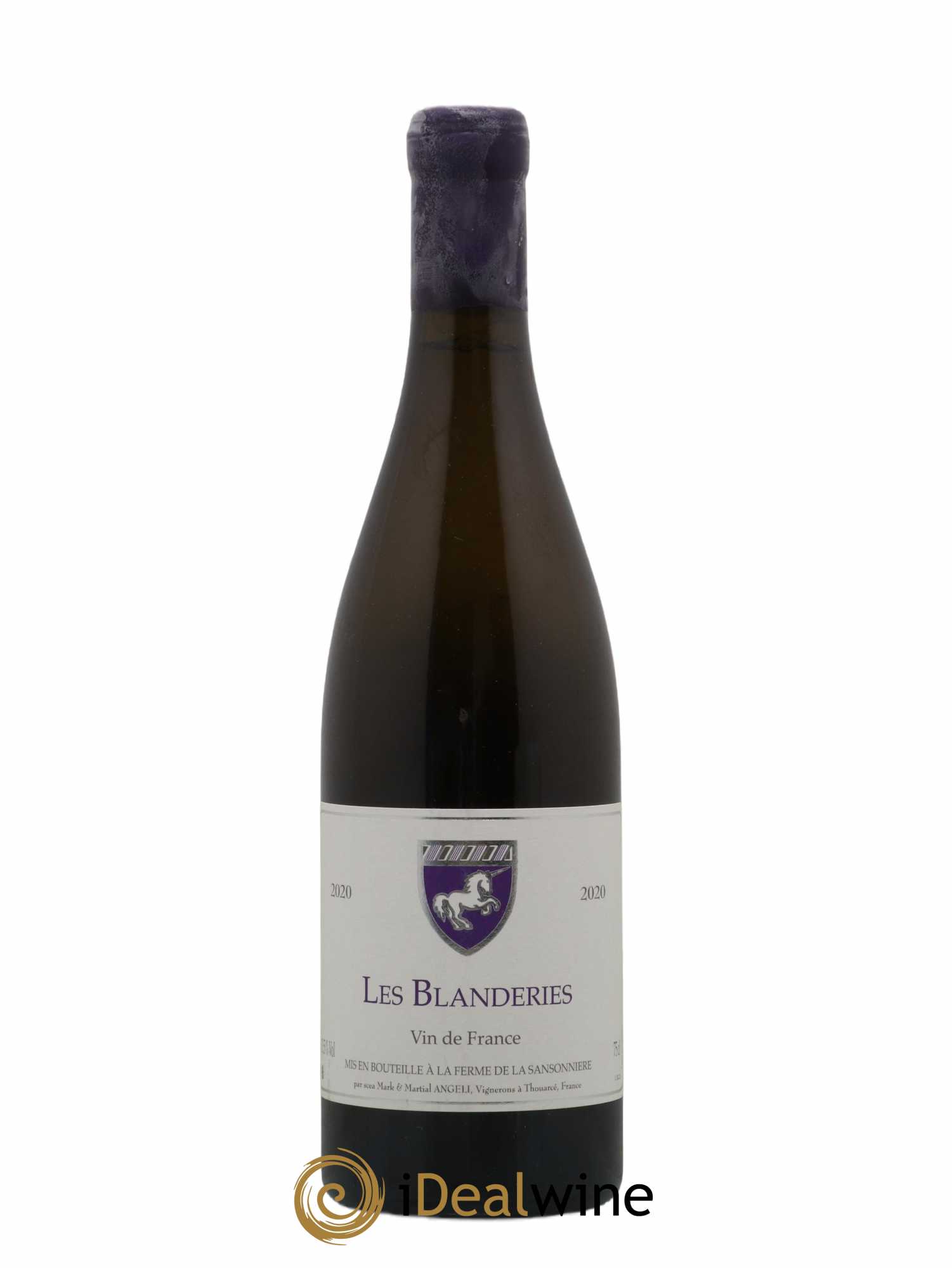 Vin de France Les Blanderies Mark Angeli (Domaine) - Ferme de la Sansonnière 2020 - Lot de 1 bouteille - 0