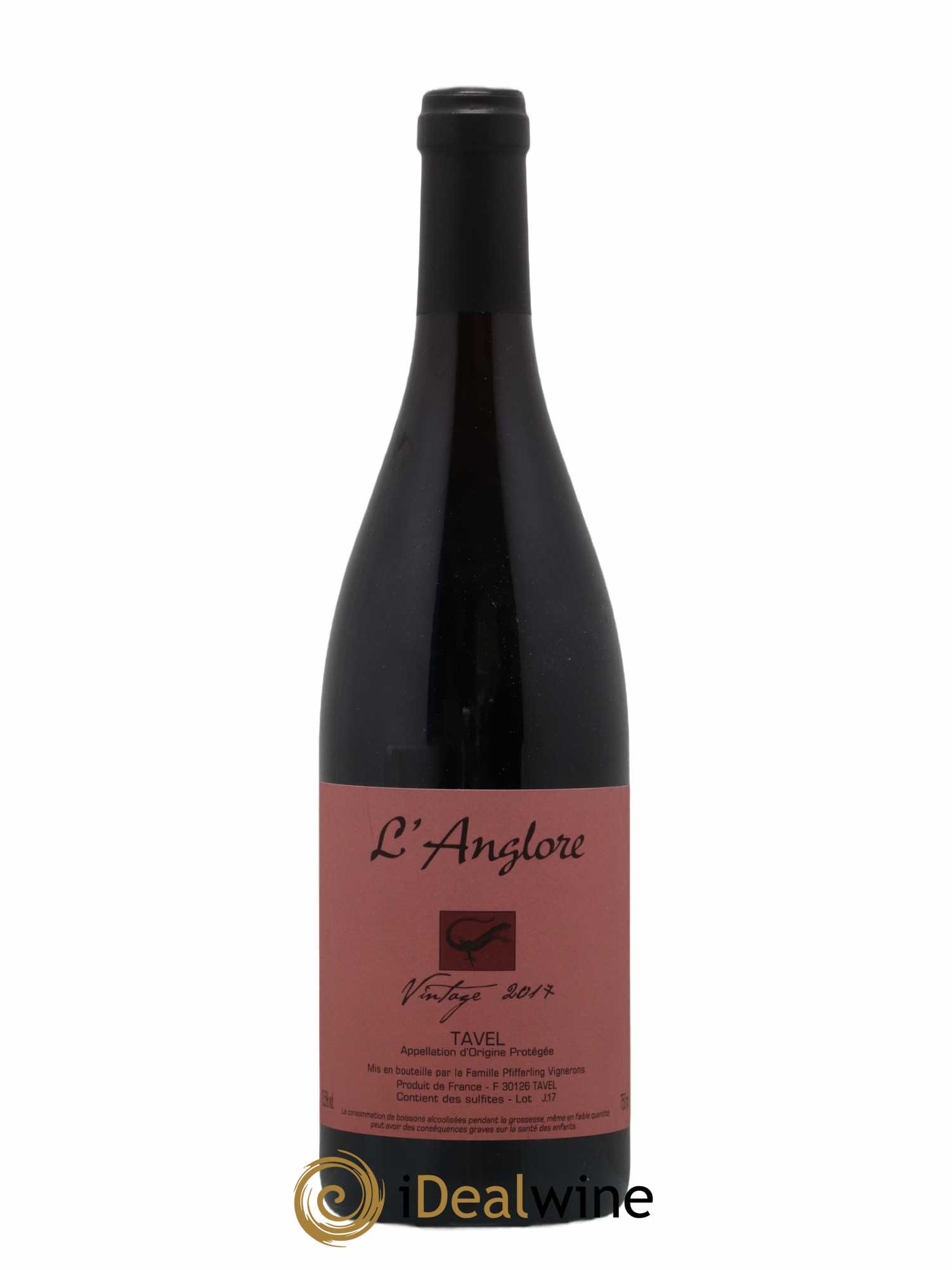 Tavel Vintage L'Anglore 2017 - Lot de 1 bouteille - 0