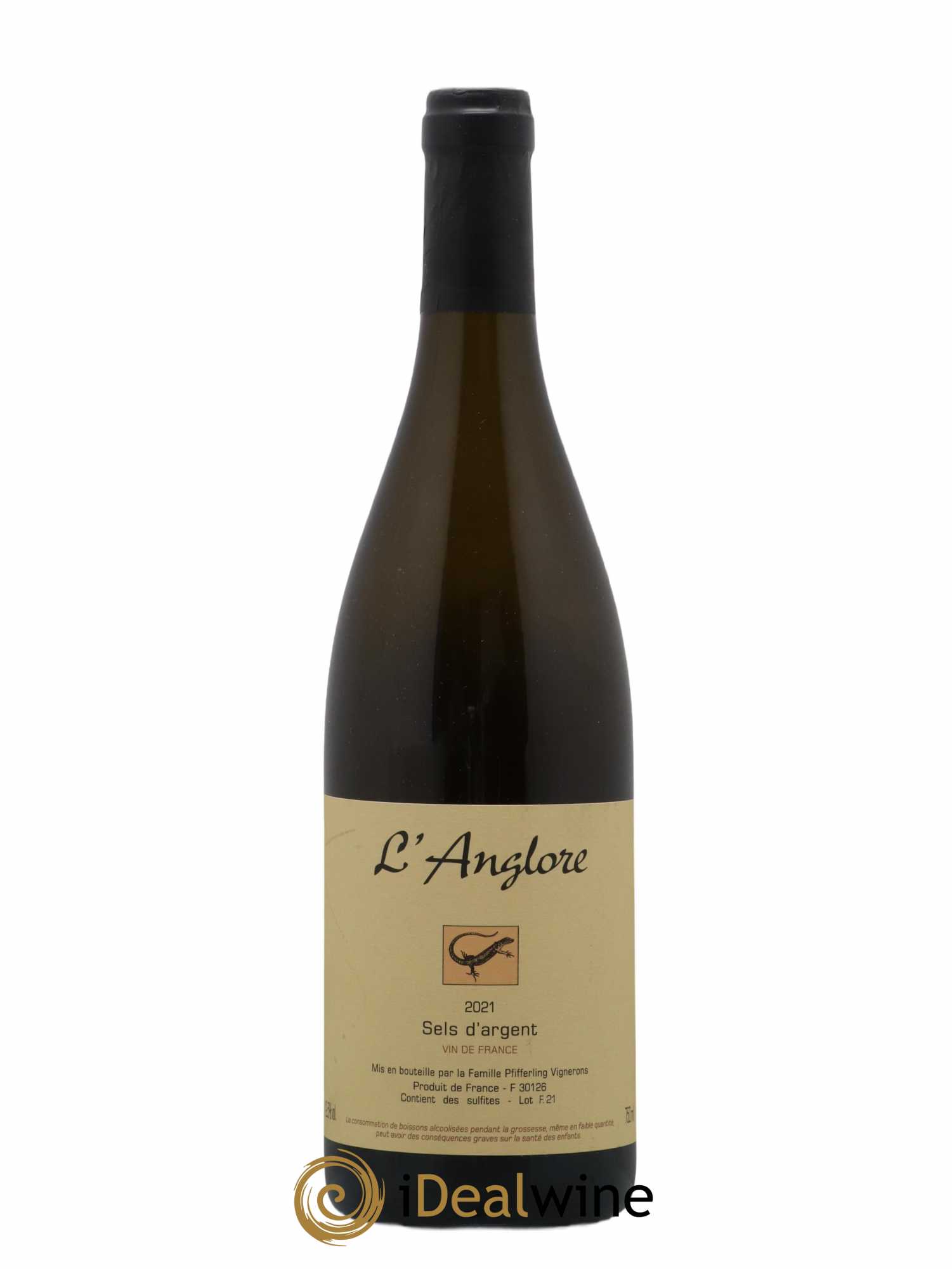 Vin de France Sels d'argent L'Anglore 2021 - Lot de 1 bouteille - 0