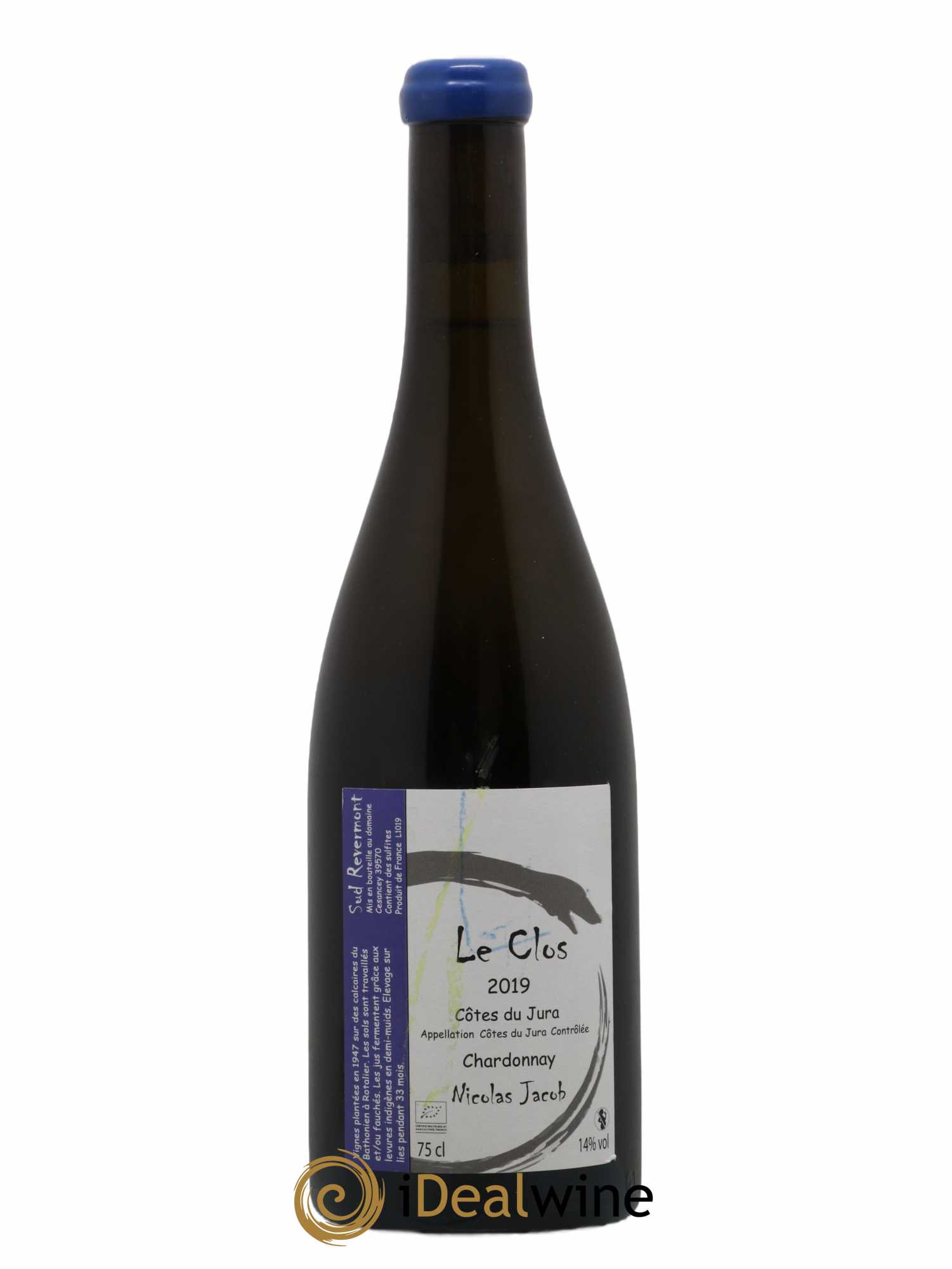 Côtes du Jura Chardonnay Le Clos Nicolas Jacob 2019 - Lot de 1 bouteille - 0