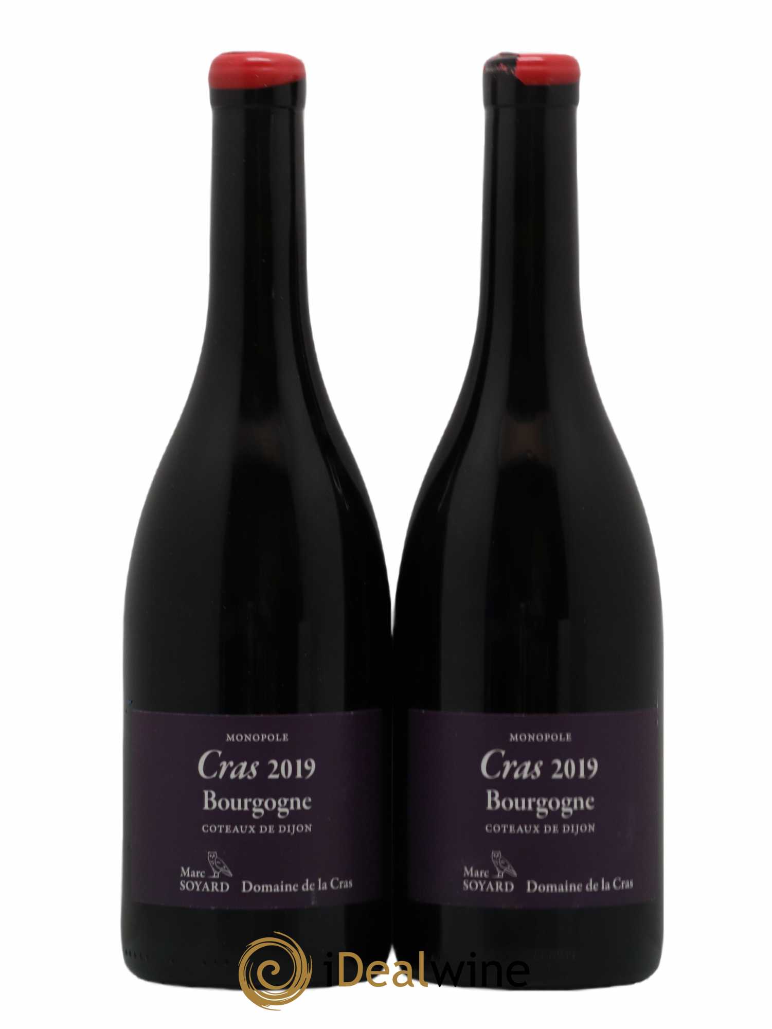 Bourgogne Cras Domaine de la Cras - Marc Soyard 2019 - Lot de 2 bouteilles - 0